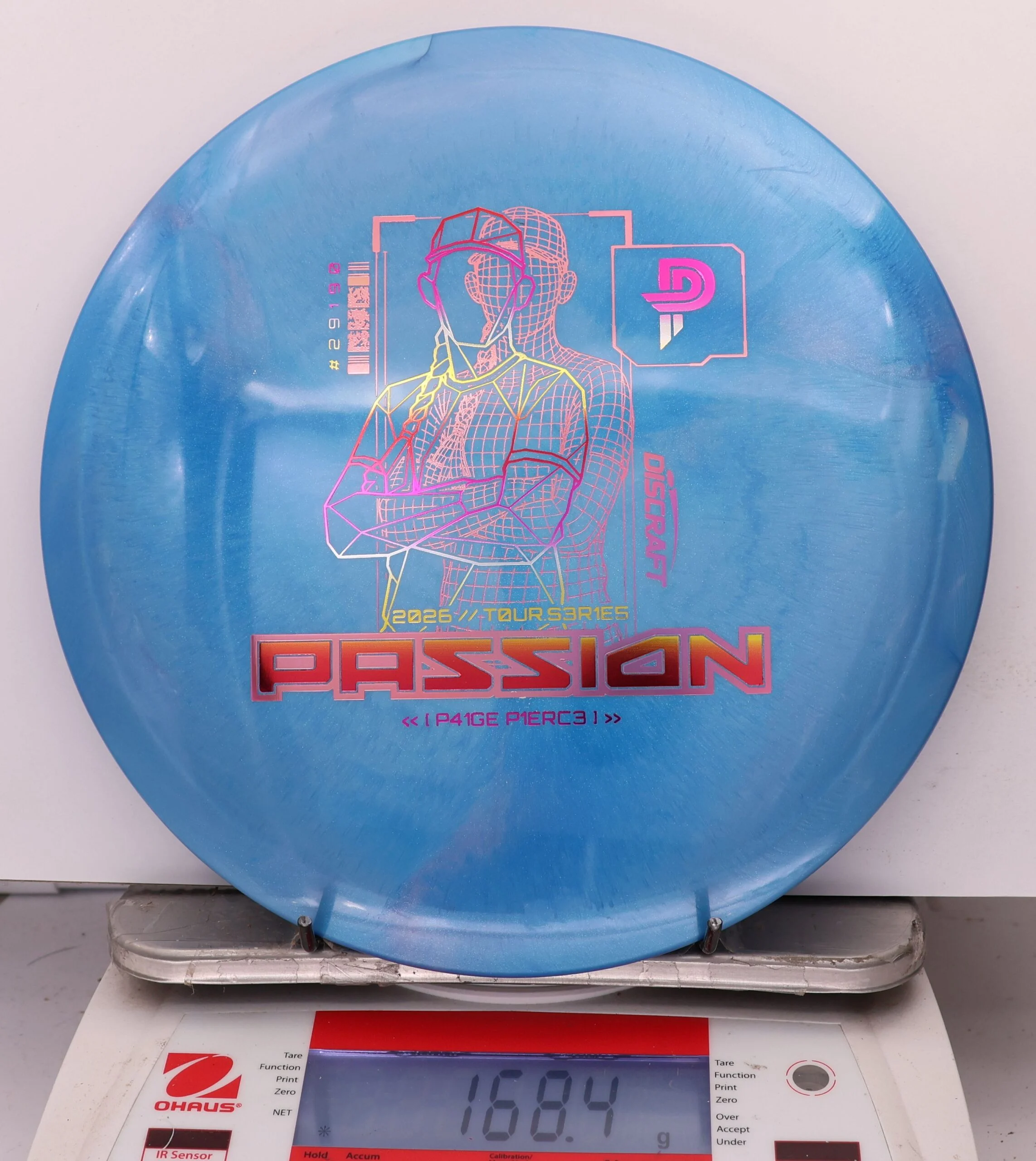 1011268 Big Z Titanium Passion, Paige Pierce 2026 Tour Series V2 - #07 Blue, 168