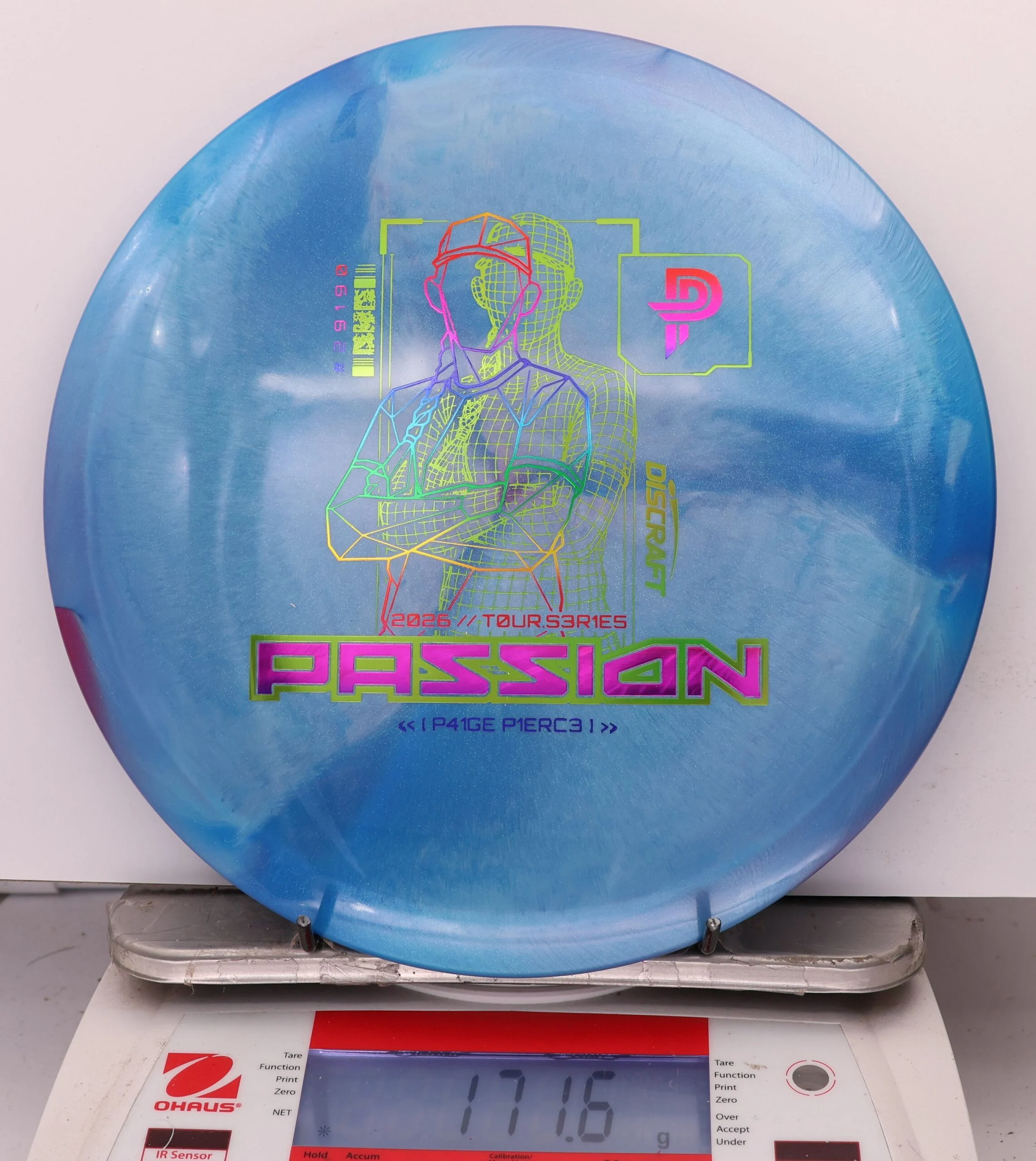 1011271 Big Z Titanium Passion, Paige Pierce 2026 Tour Series V2 - #10 Blue, 172