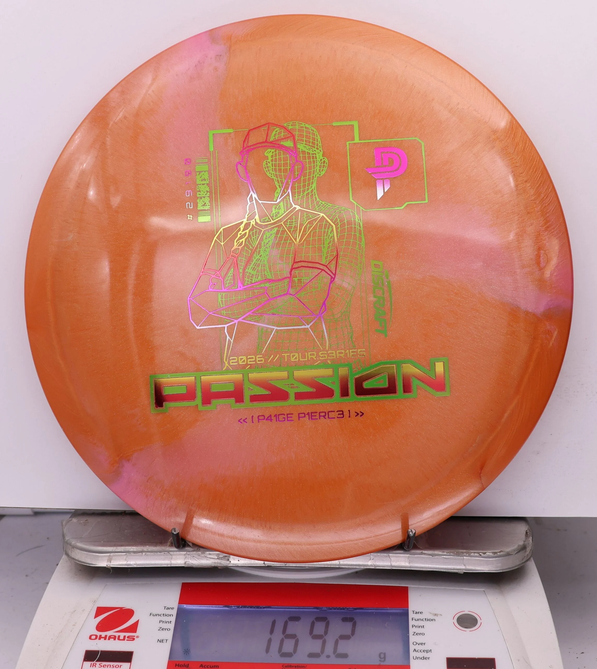 1011298 Big Z Titanium Passion, Paige Pierce 2026 Tour Series V2 - #13 OrangePink, 169