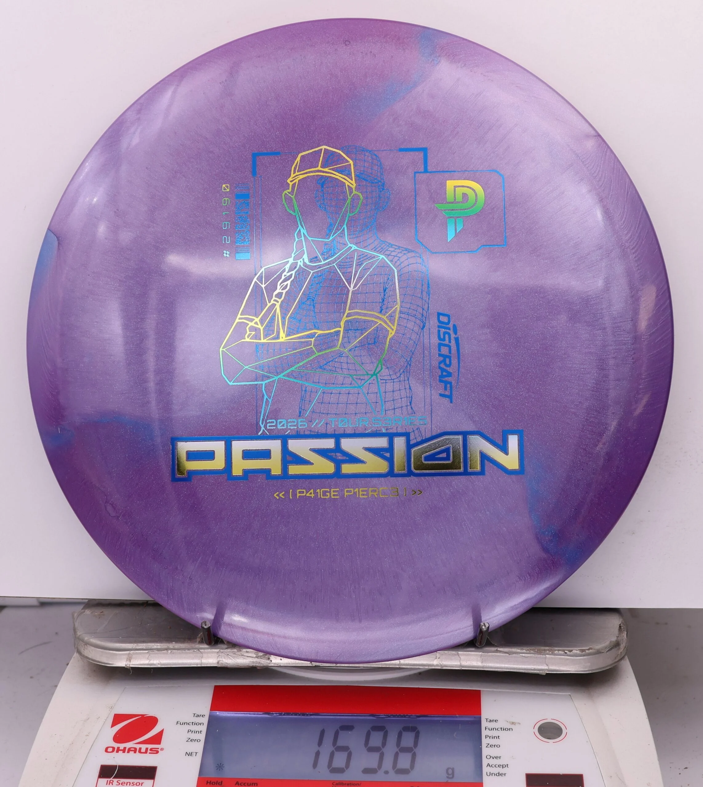 1011299 Big Z Titanium Passion, Paige Pierce 2026 Tour Series V2 - #14 Purple, 170