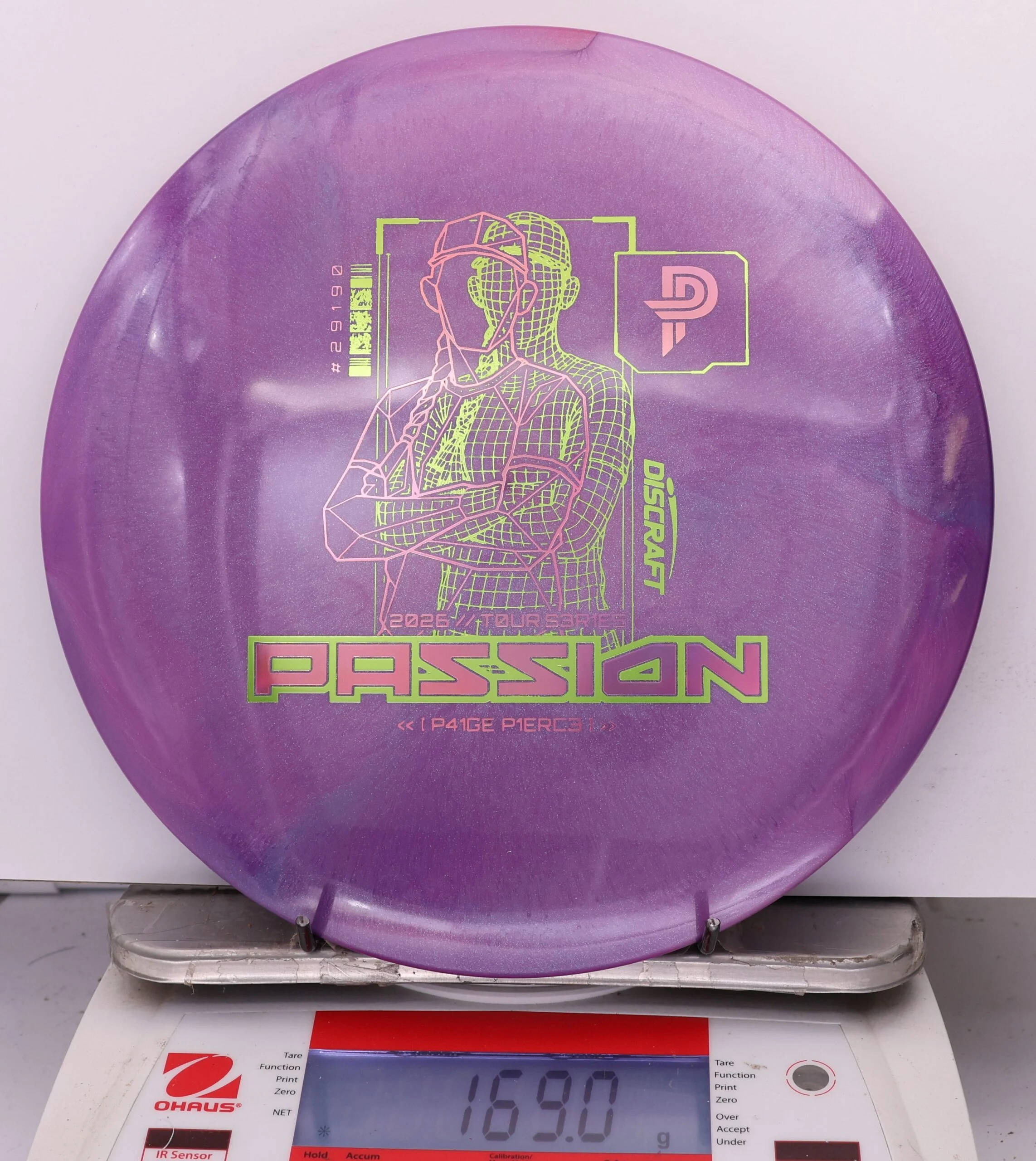 1011301 Big Z Titanium Passion, Paige Pierce 2026 Tour Series V2 - #16 Purple, 169