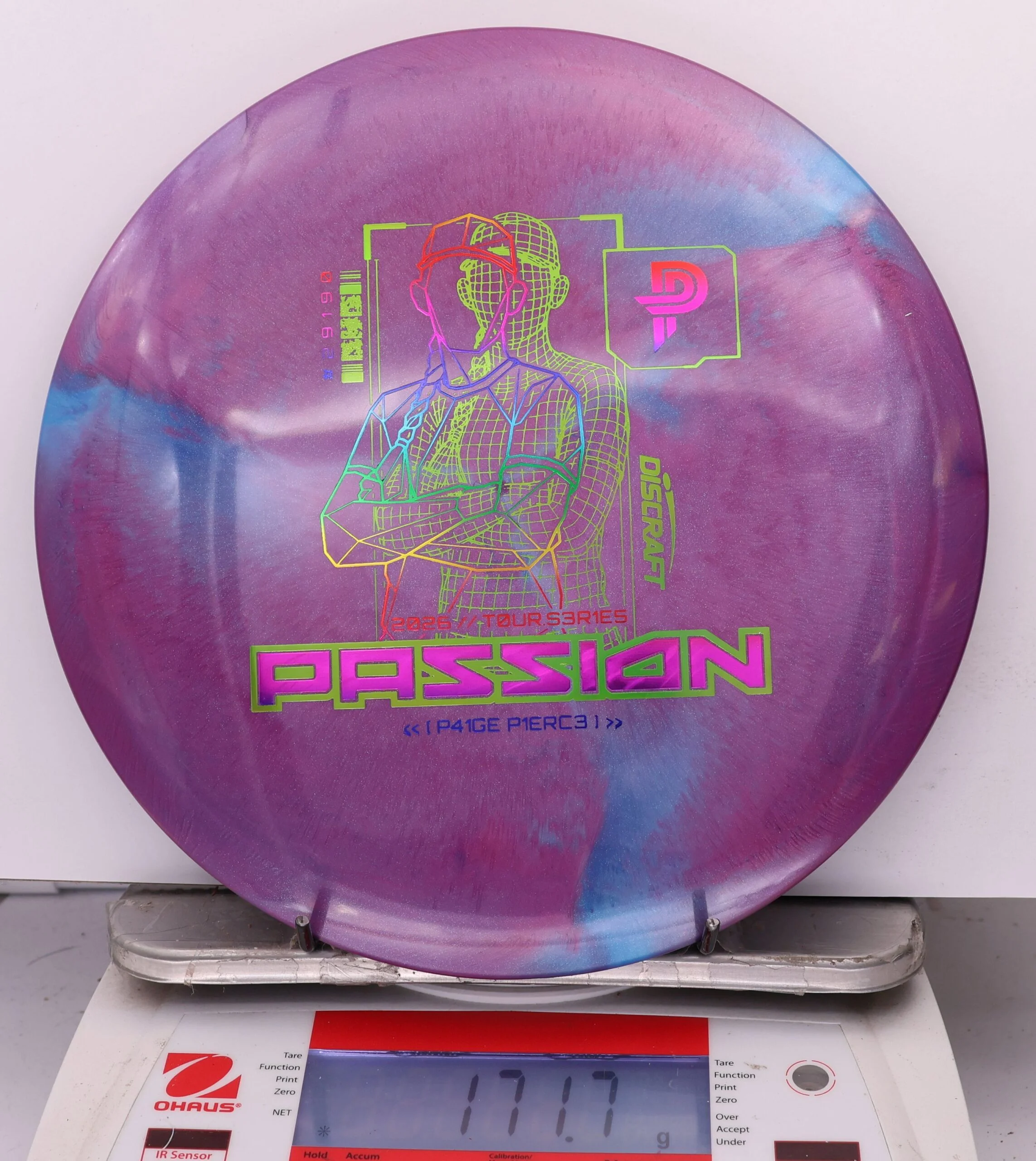 1011338 Big Z Titanium Passion, Paige Pierce 2026 Tour Series V2 - #17 PurpleBlue, 172