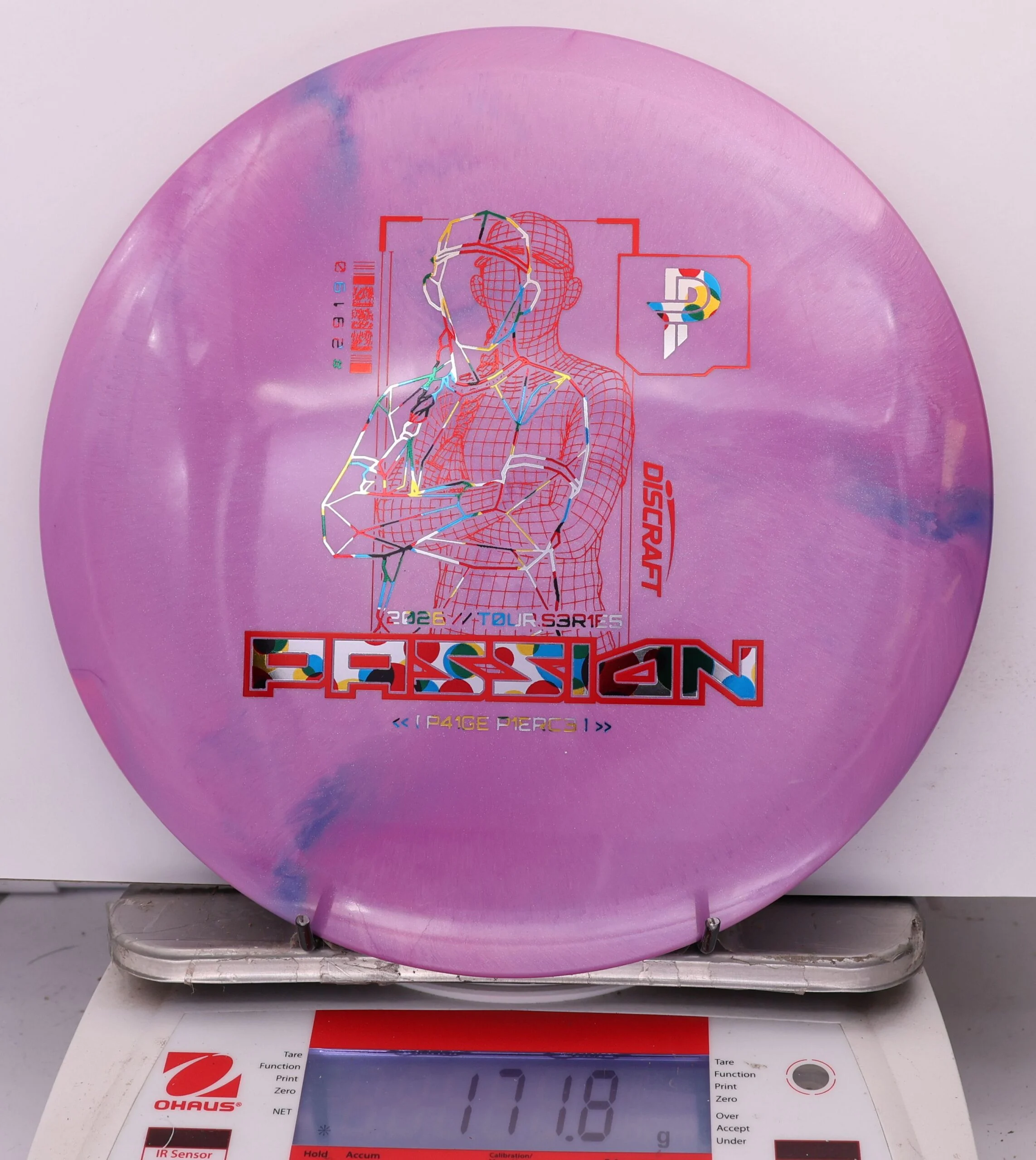 1011341 Big Z Titanium Passion, Paige Pierce 2026 Tour Series V2 - #20 PurplePink, 172
