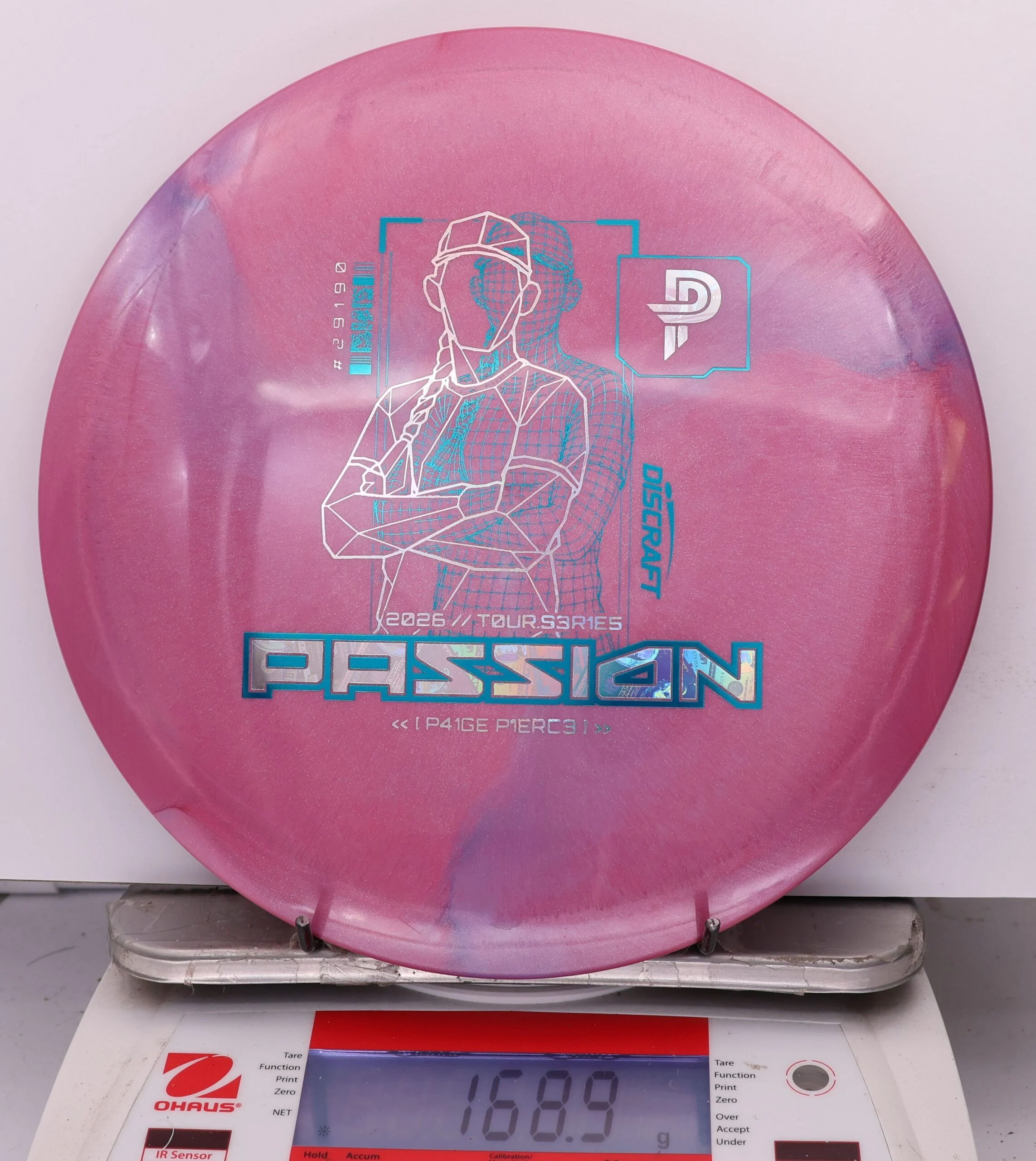 1011342 Big Z Titanium Passion, Paige Pierce 2026 Tour Series V2 - #21 LtRedPurple, 169