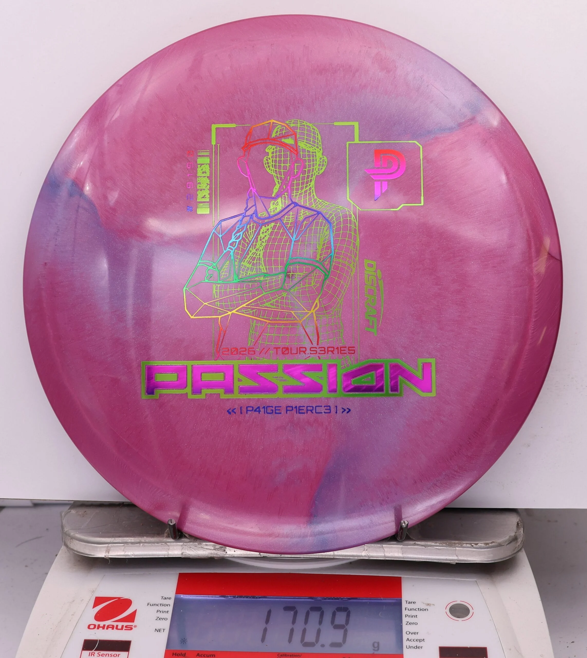 1011403 Big Z Titanium Passion, Paige Pierce 2026 Tour Series V2 - #22 LtRedPurple, 171