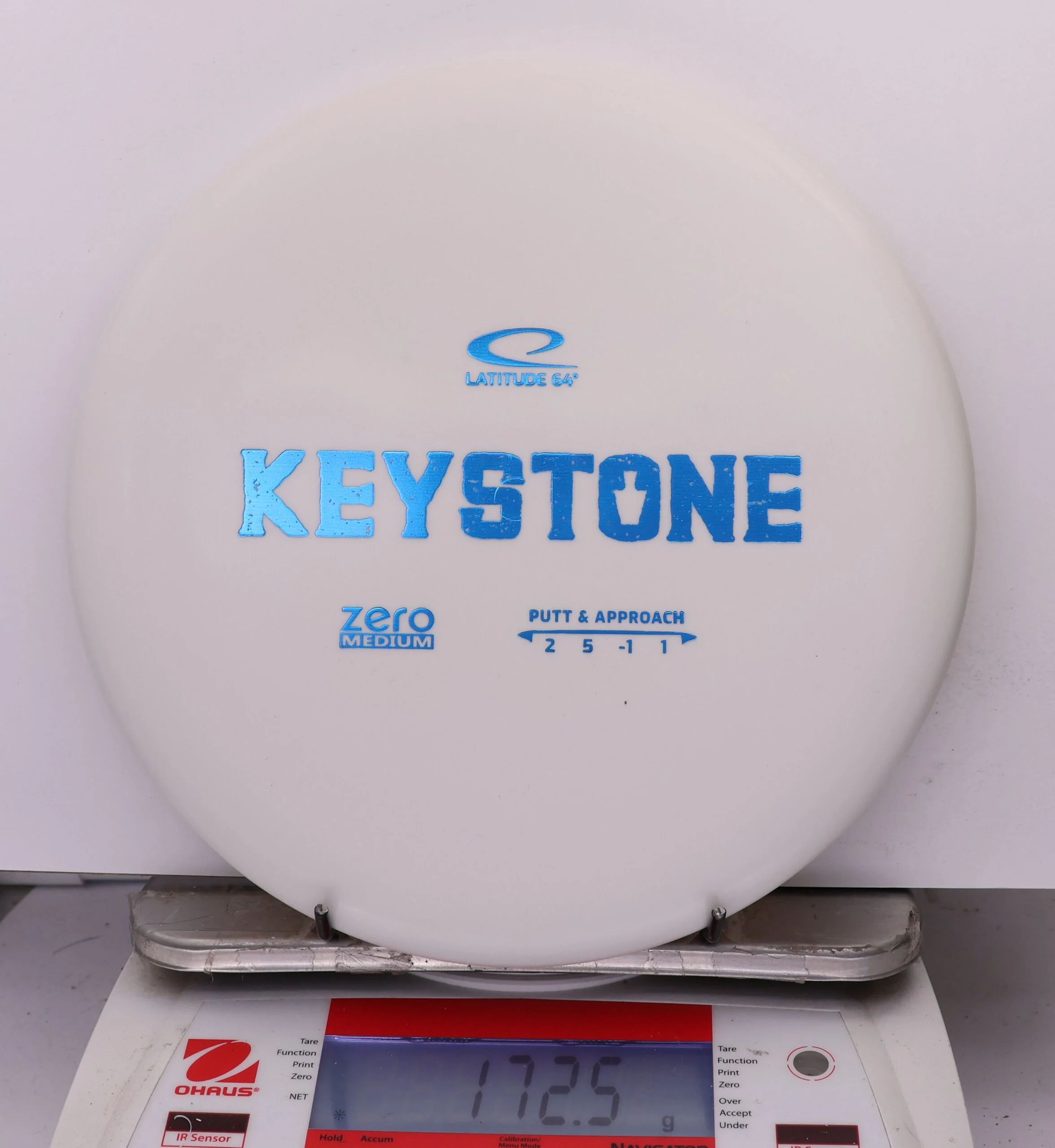 1011441 Zero Medium Keystone - #240 White, 173