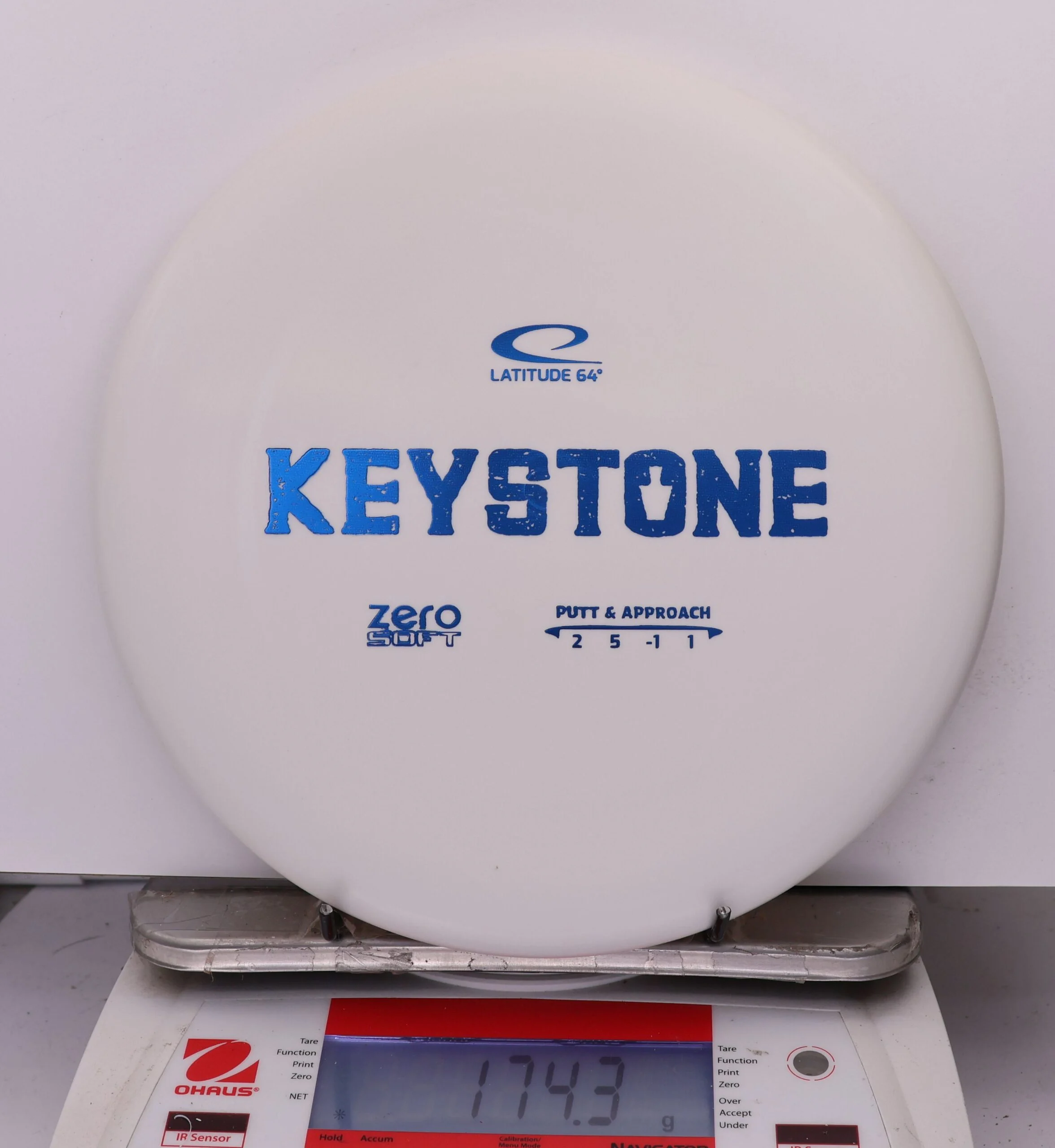 1011461 Zero Soft Keystone - #242 White, 174
