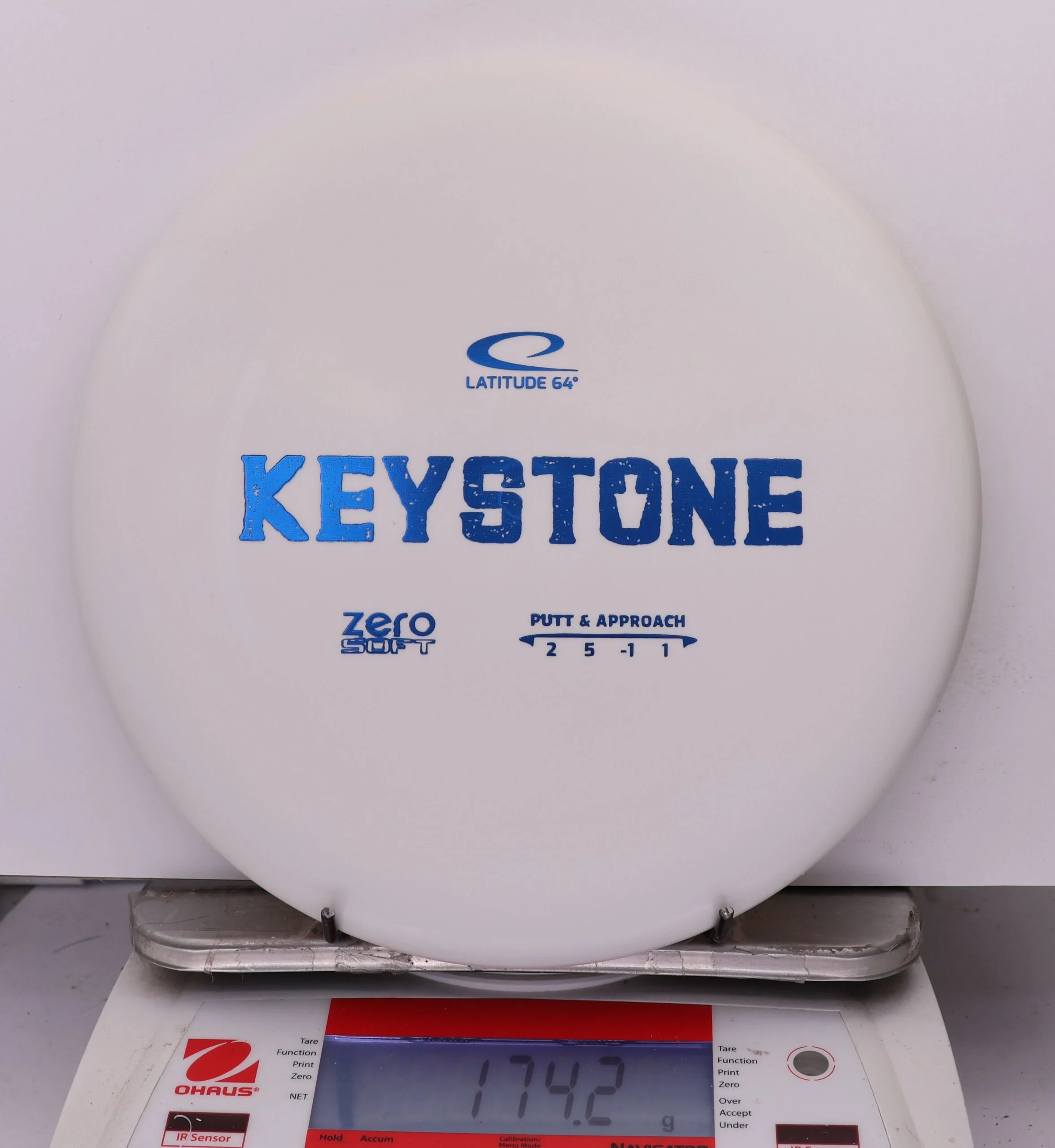 1011462 Zero Soft Keystone - #243 White, 174