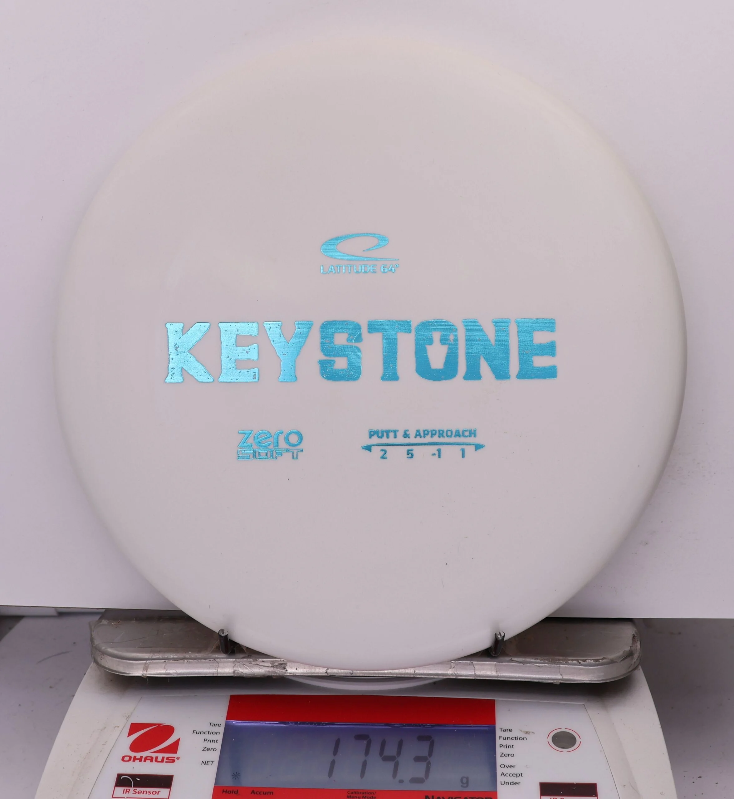 1011463 Zero Soft Keystone - #244 White, 174