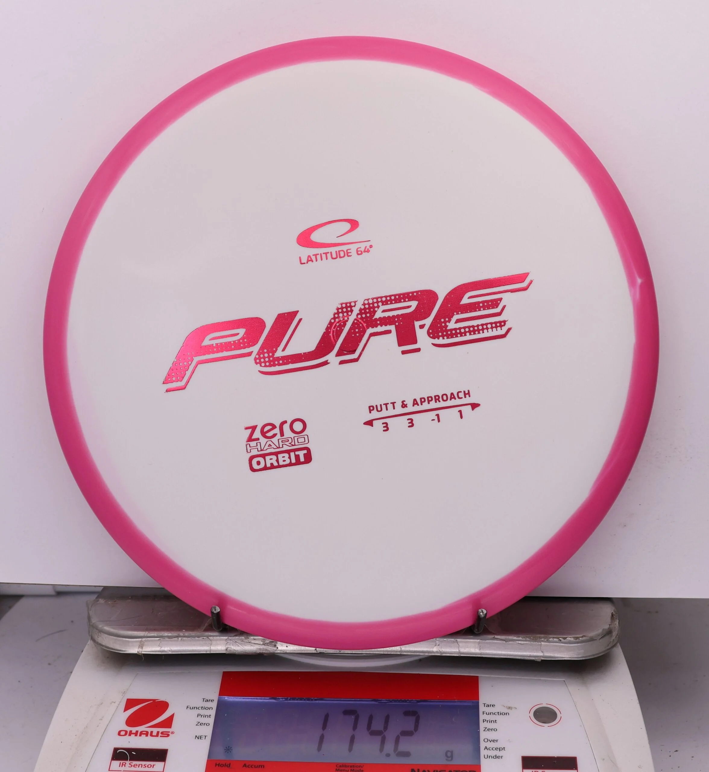 1011785 Zero Hard Orbit Pure - #241 Pink-White, 174