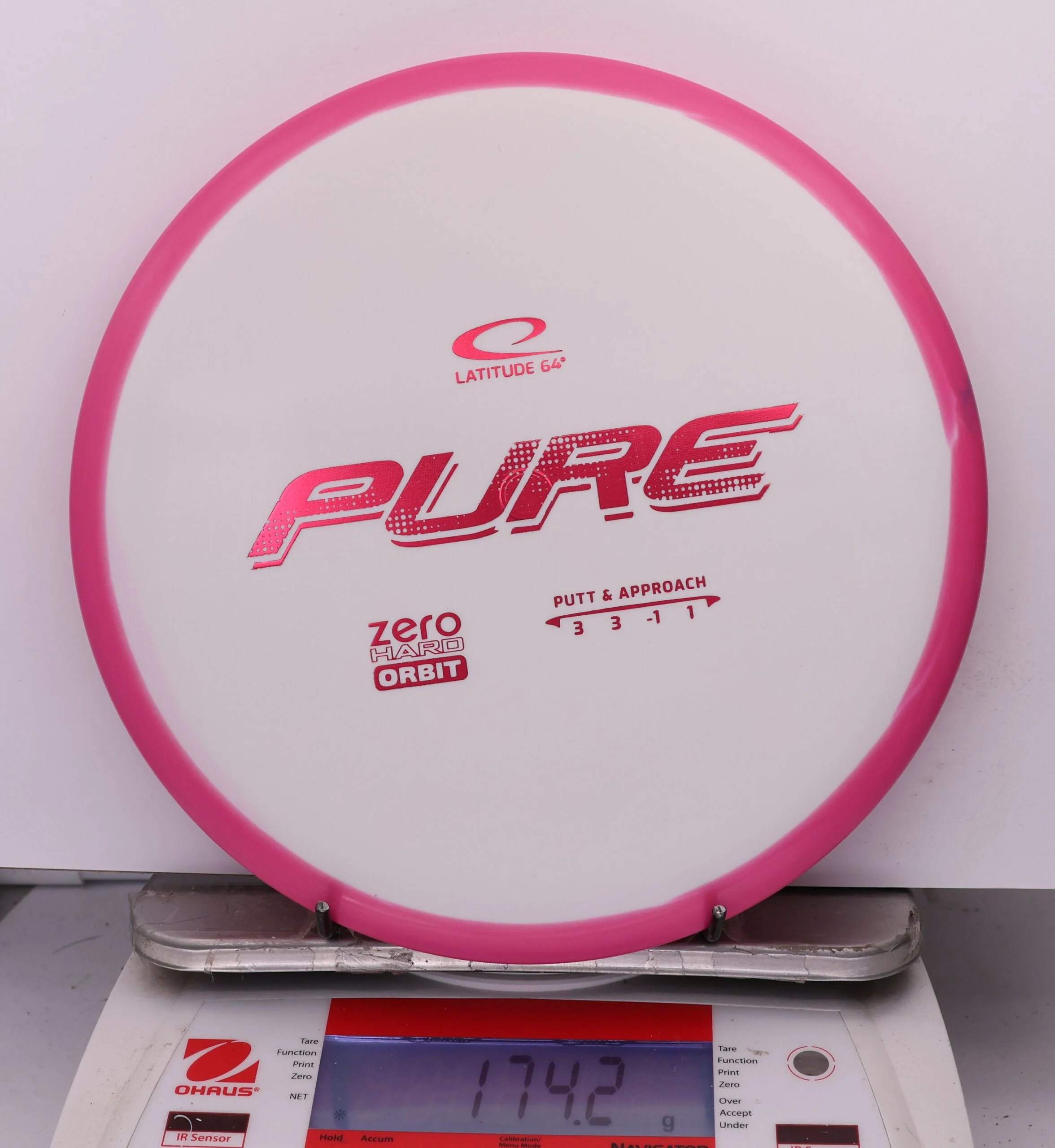 1011786 Zero Hard Orbit Pure - #242 Pink-White, 174