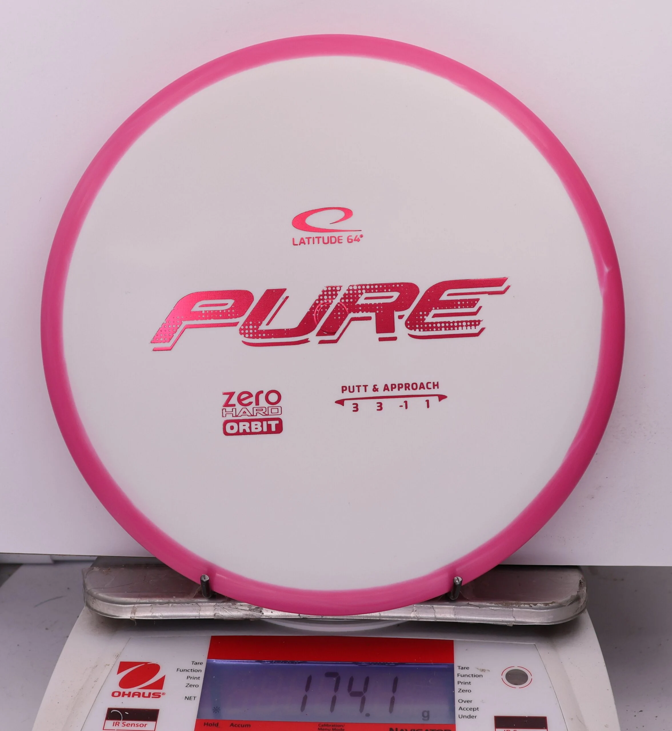 1011789 Zero Hard Orbit Pure - #245 Pink-White, 174