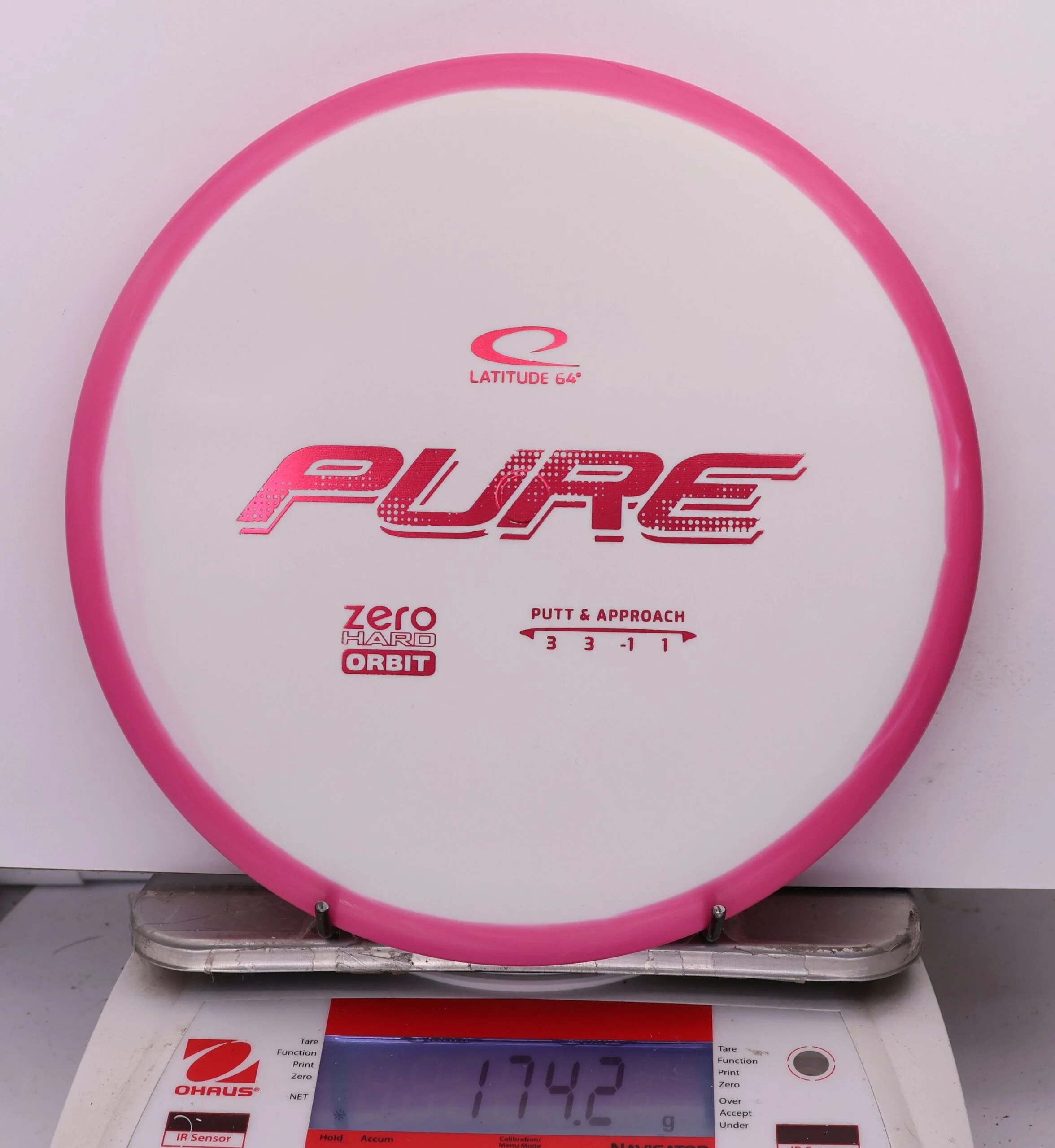 1011806 Zero Hard Orbit Pure - #247 Pink-White, 174