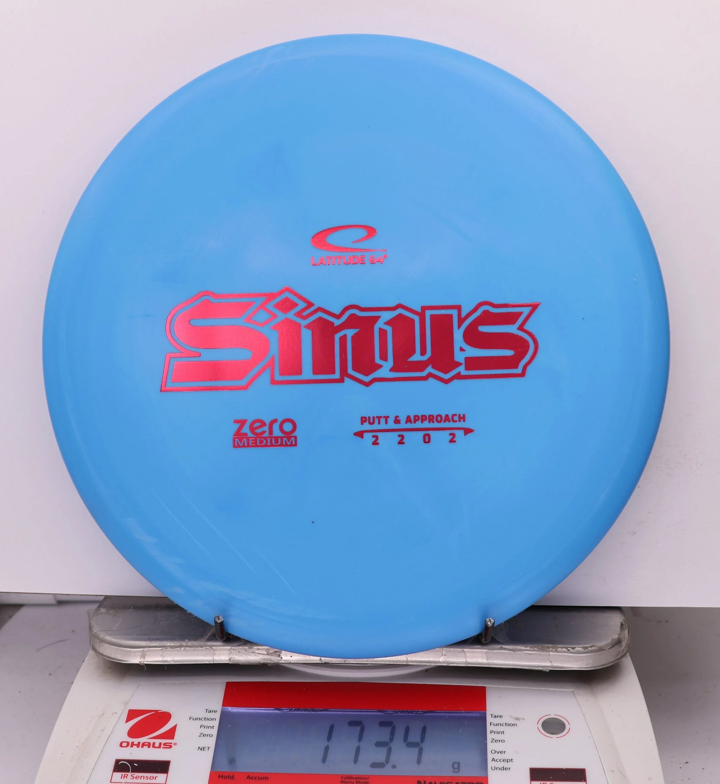 1012207 Zero Medium Sinus, Retooled - #236 Blue, 173