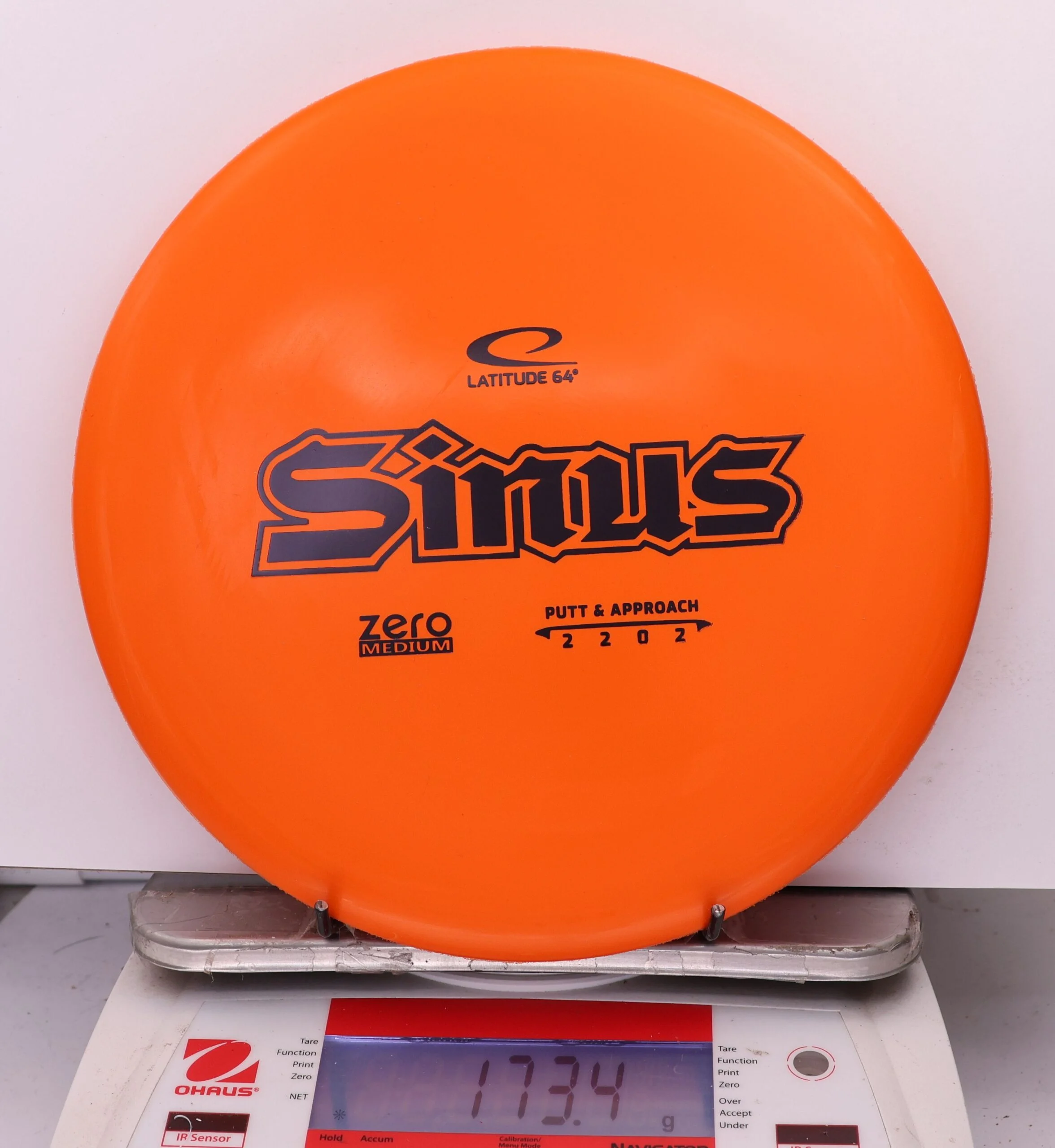 1012209 Zero Medium Sinus, Retooled - #238 Orange, 173