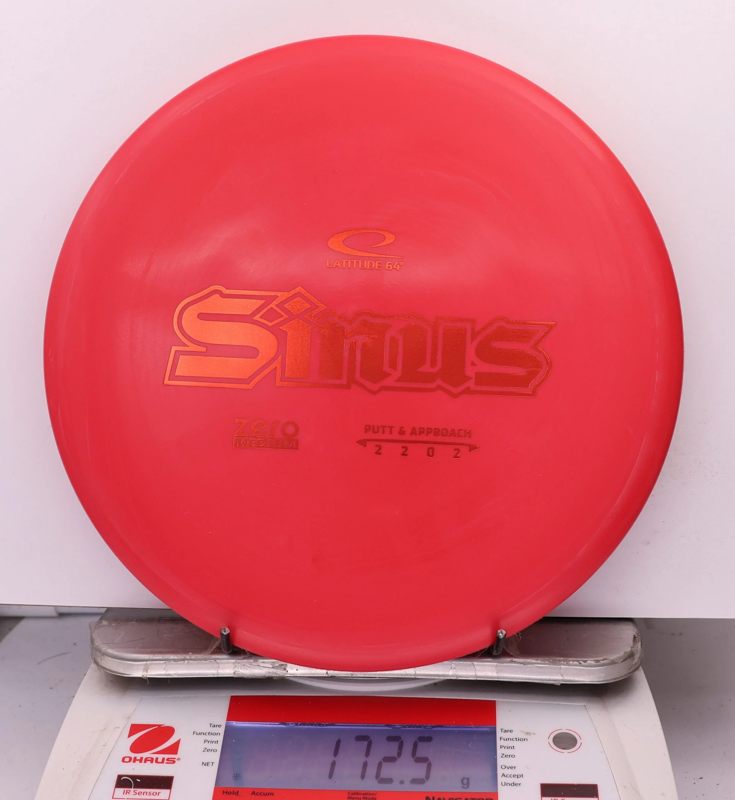 1012210 Zero Medium Sinus, Retooled - #239 Red, 173