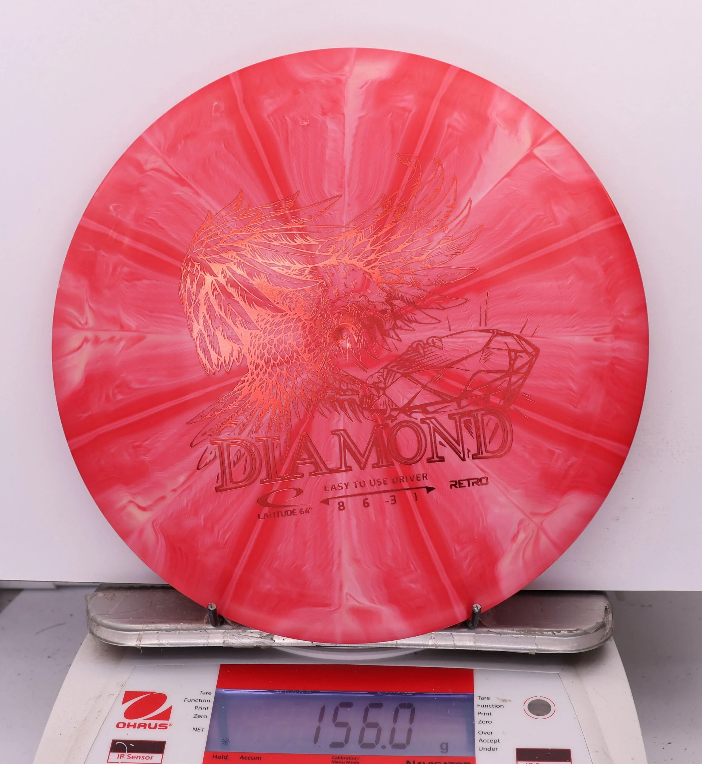 1012226 Retro Burst Diamond - #238 Red, 156