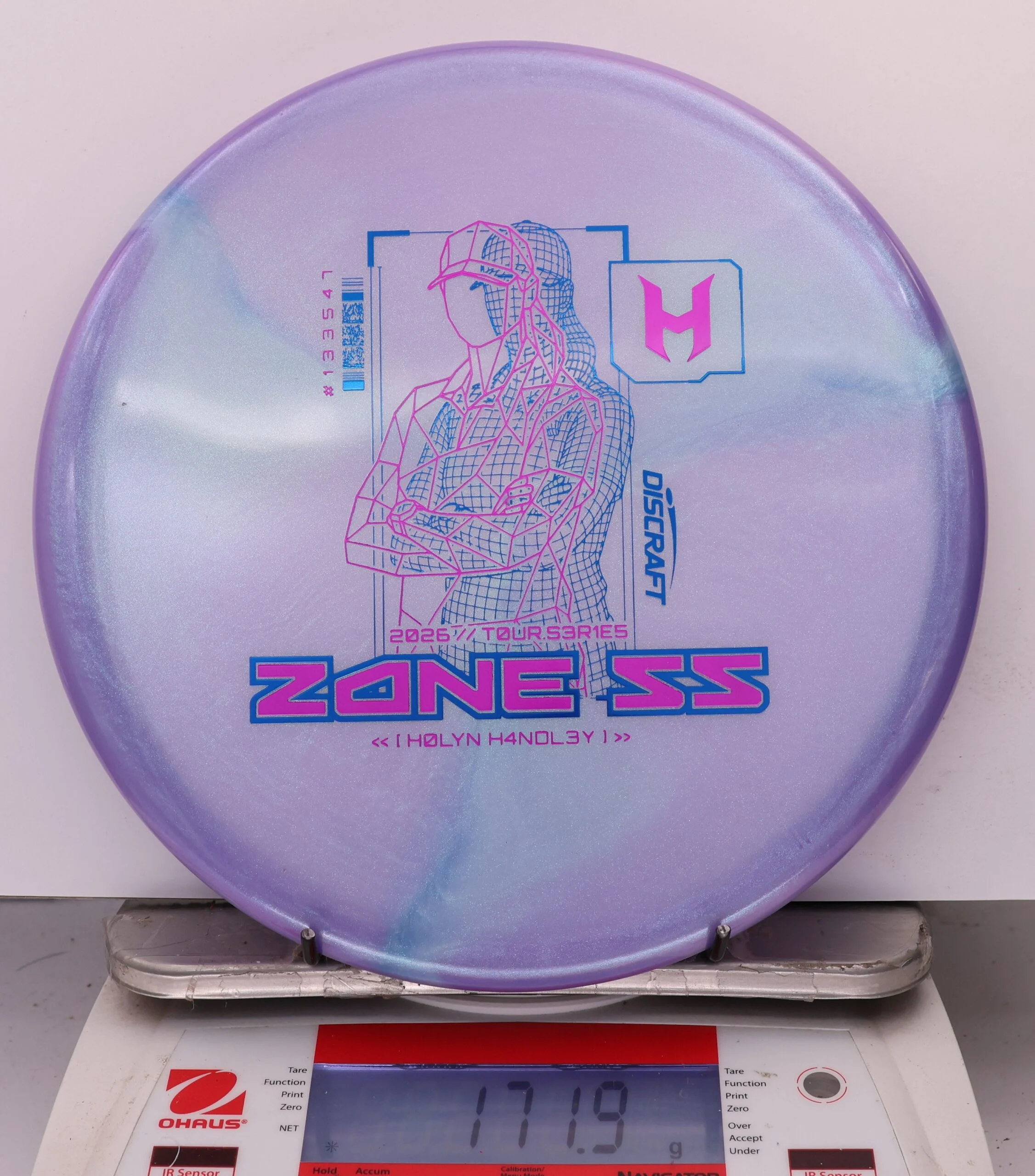 1012523 Big Z Titanium Zone SS, Holyn Handly 2026 Tour Series V2 - #01 Purple, 172