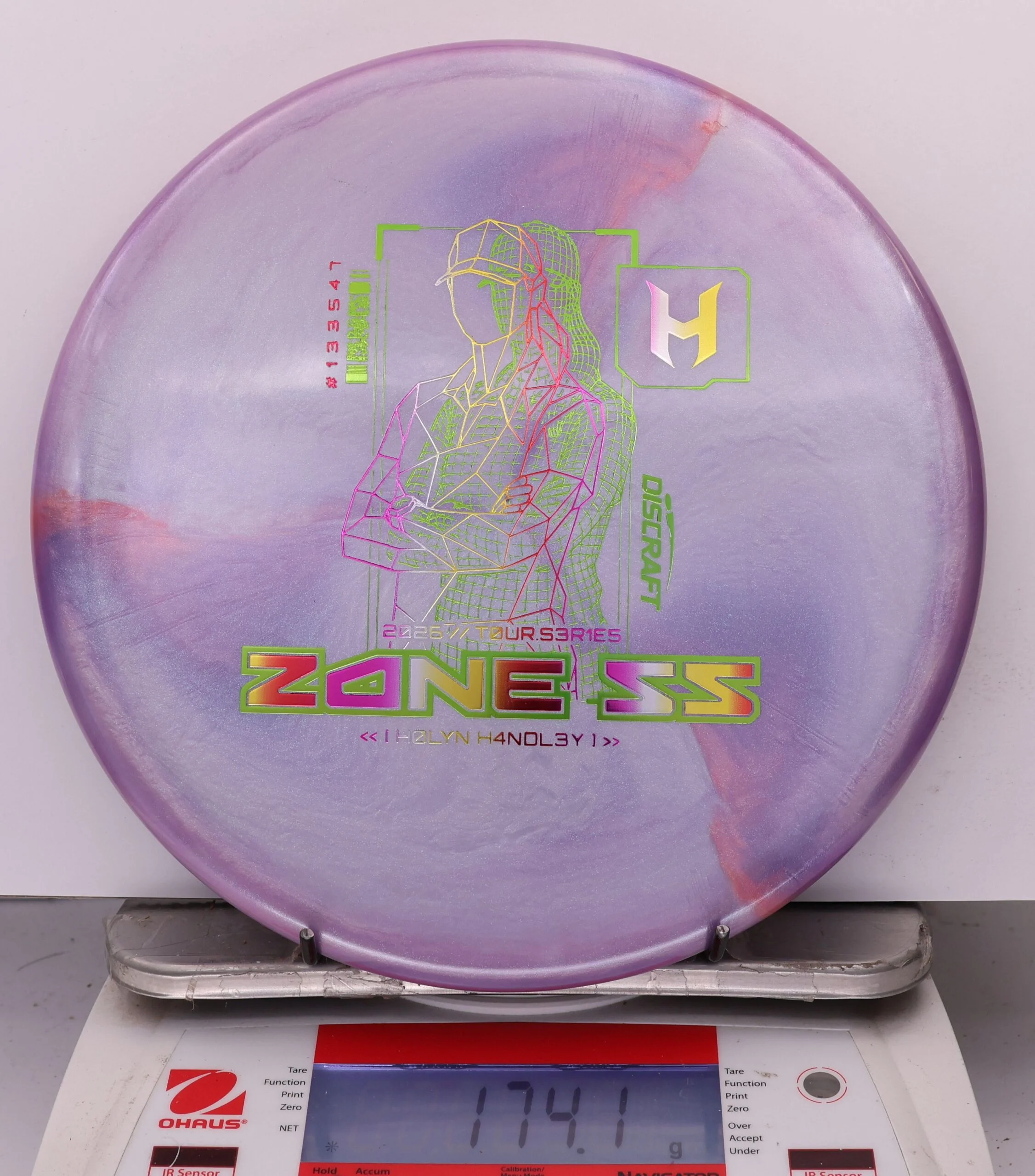 1012552 Big Z Titanium Zone SS, Holyn Handly 2026 Tour Series V2 - #02 Purple, 174