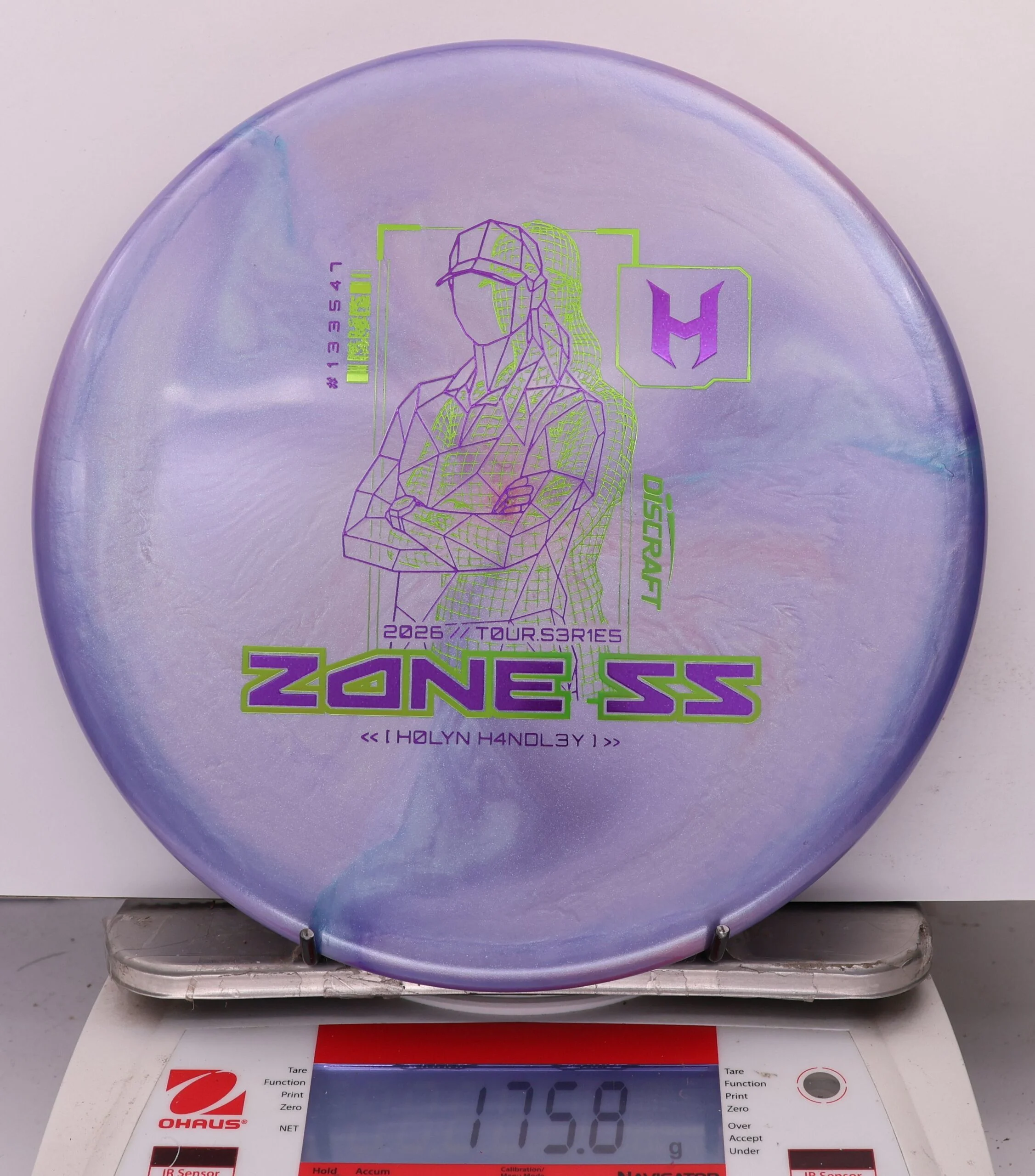 1012553 Big Z Titanium Zone SS, Holyn Handly 2026 Tour Series V2 - #03 Purple, 176