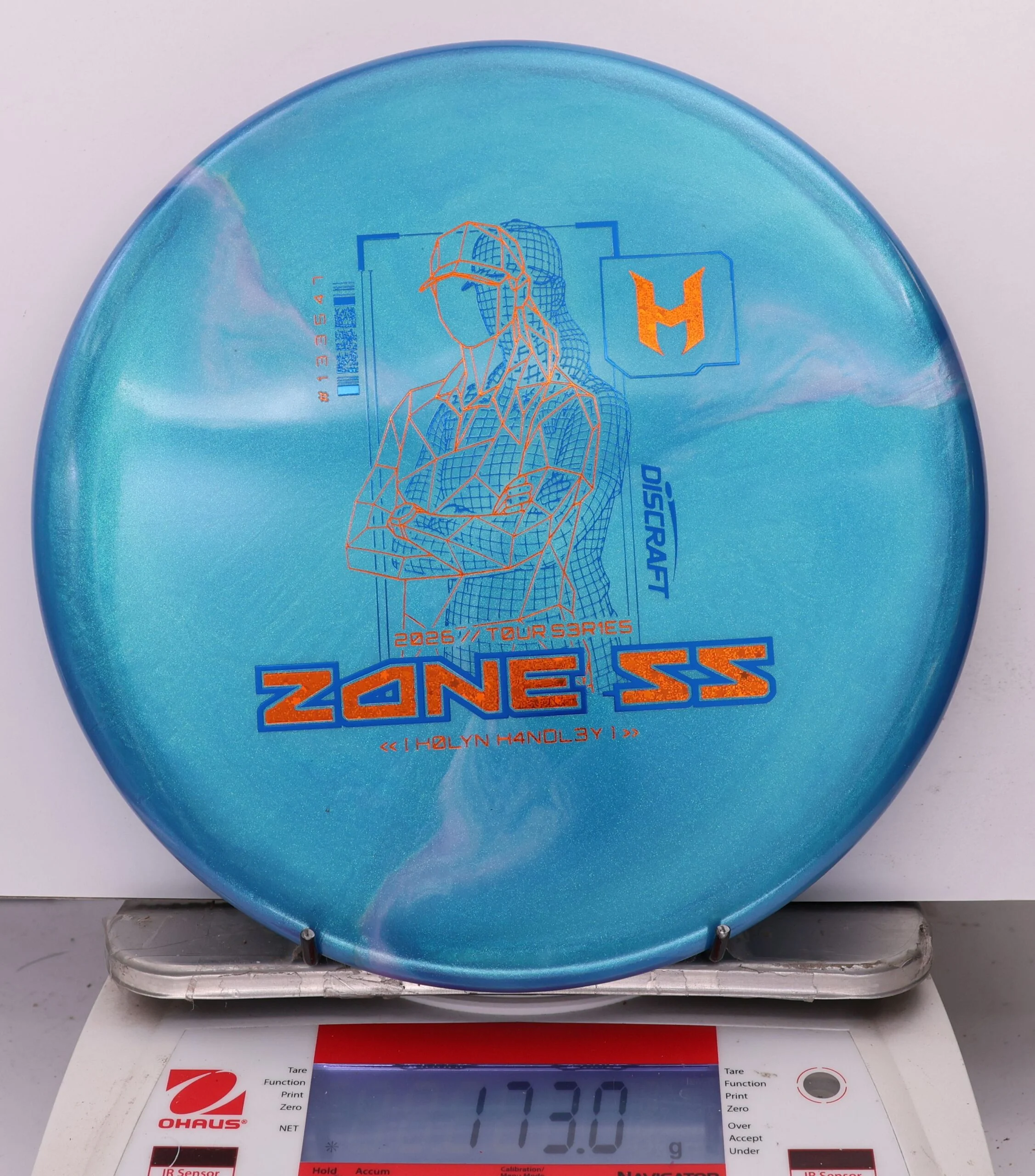 1012581 Big Z Titanium Zone SS, Holyn Handly 2026 Tour Series V2 - #07 Blue, 173