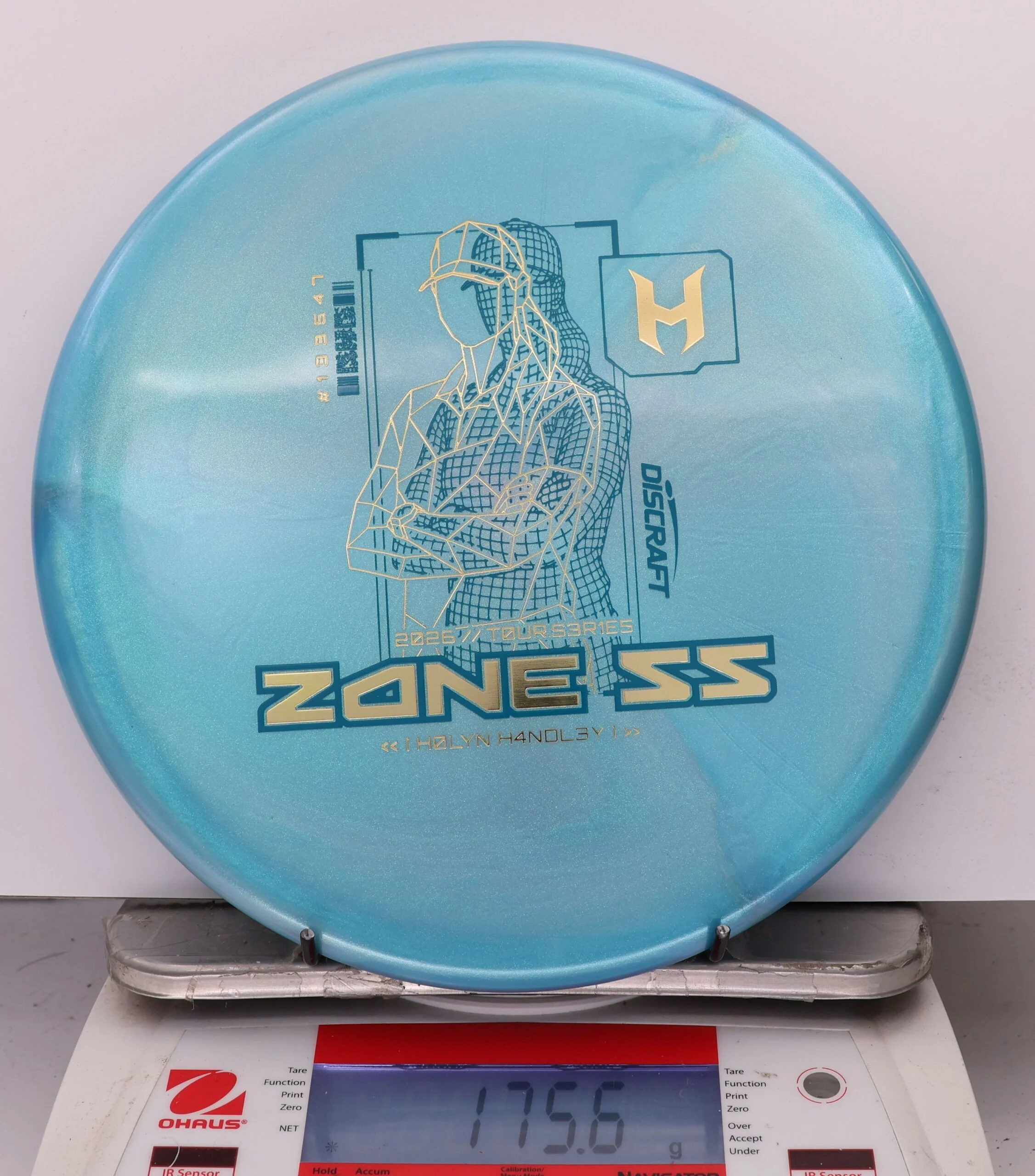 1012583 Big Z Titanium Zone SS, Holyn Handly 2026 Tour Series V2 - #09 Blue, 176