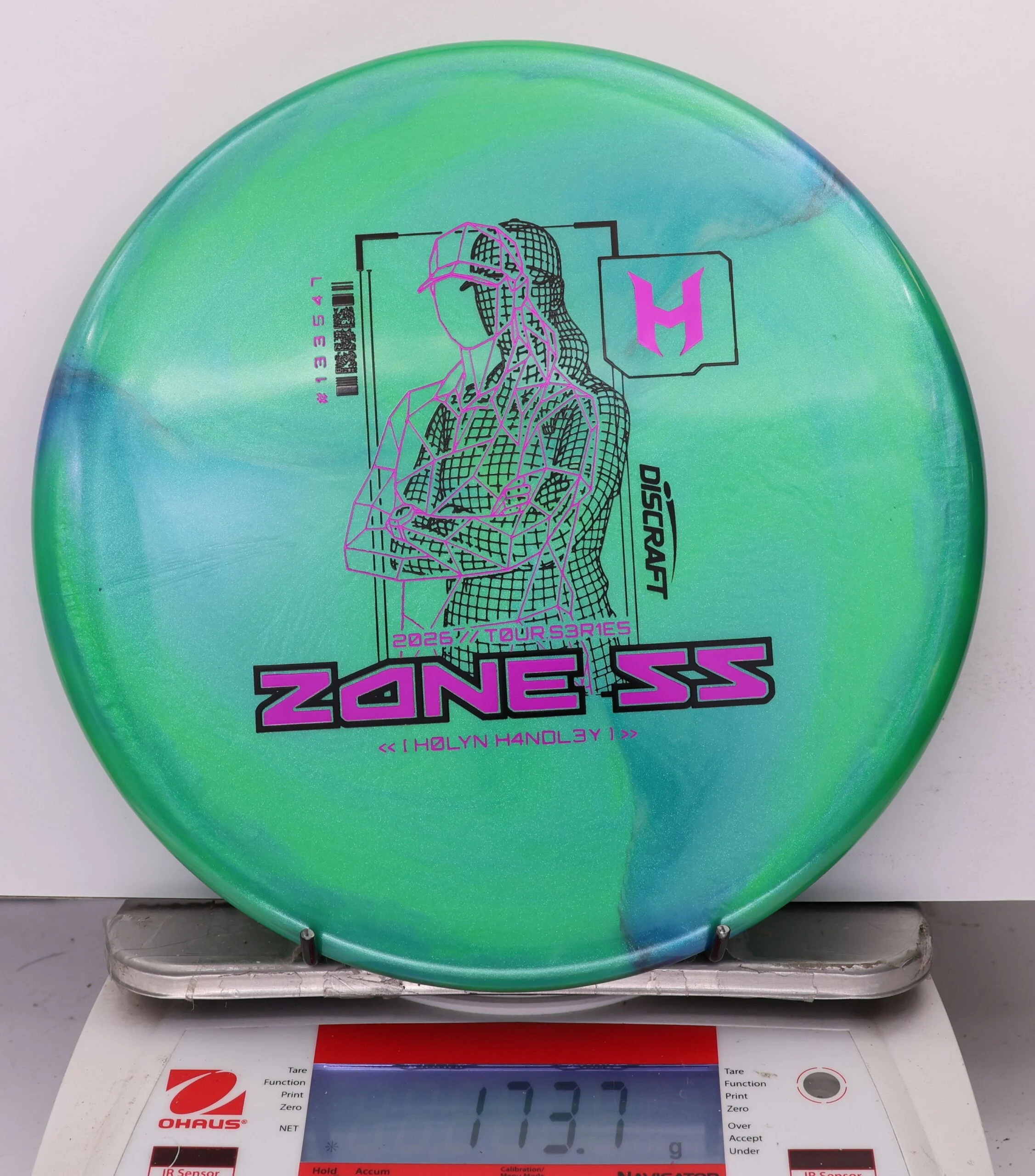 1012584 Big Z Titanium Zone SS, Holyn Handly 2026 Tour Series V2 - #10 Green, 174