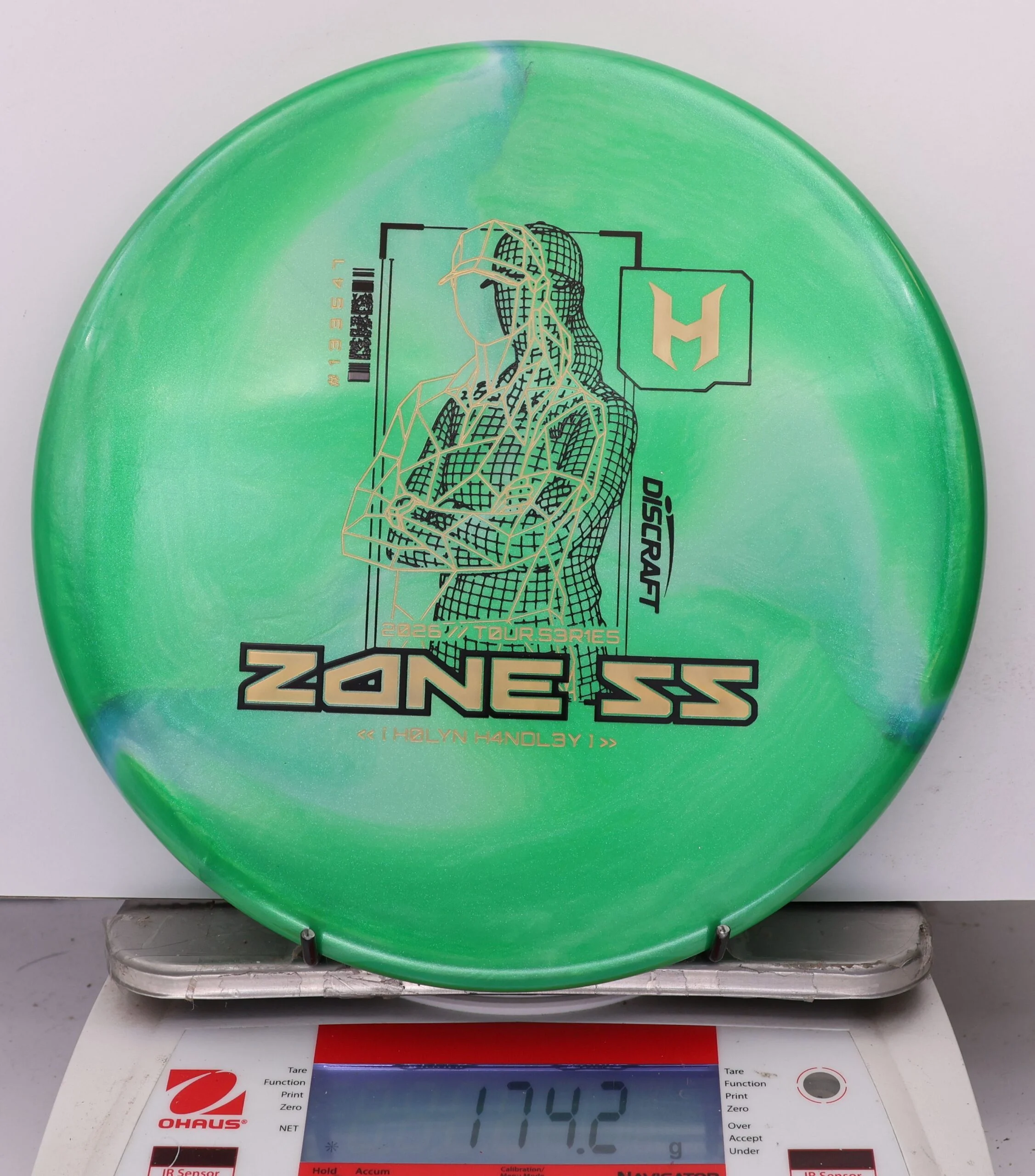 1012585 Big Z Titanium Zone SS, Holyn Handly 2026 Tour Series V2 - #11 Green, 174