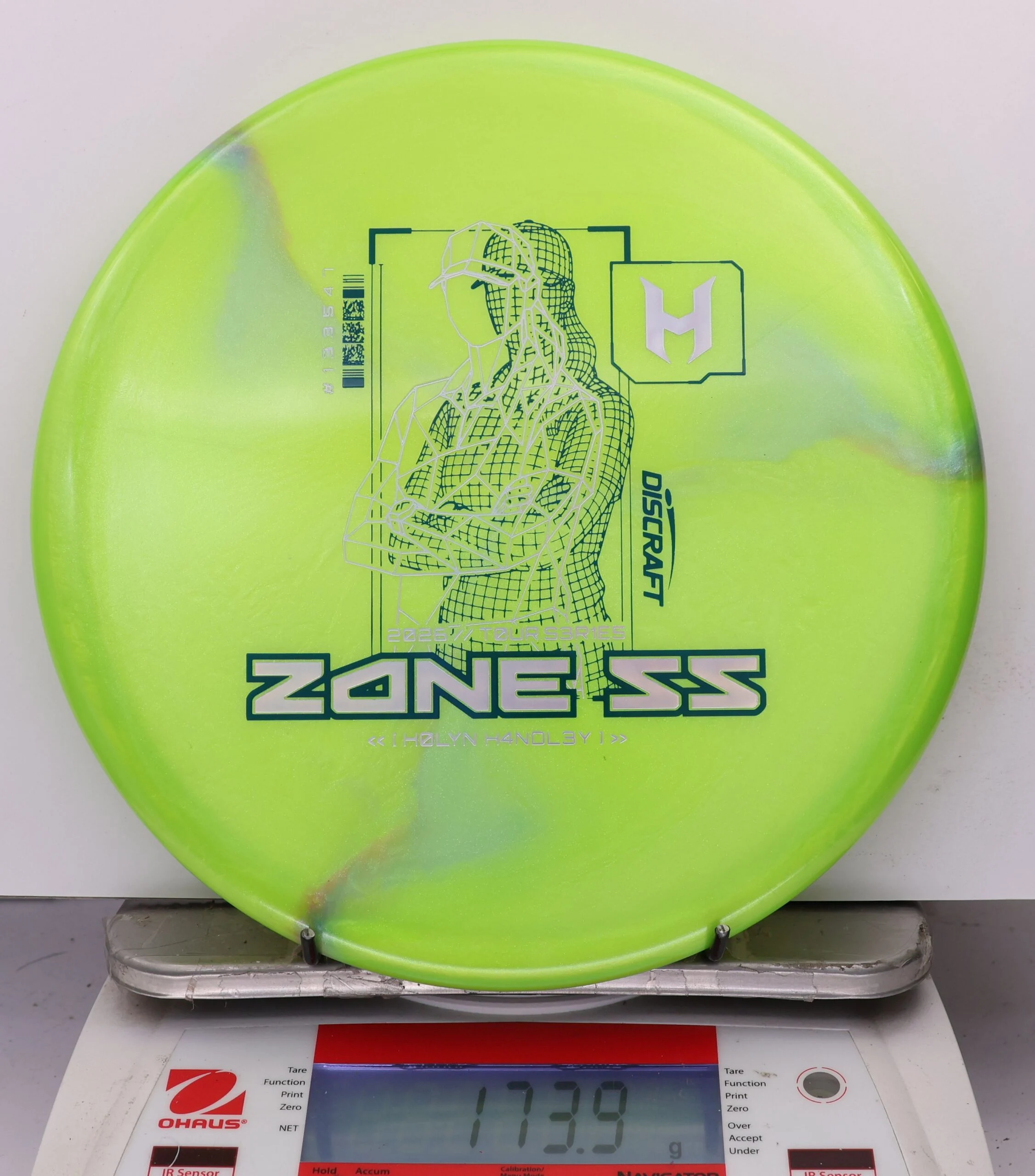 1012610 Big Z Titanium Zone SS, Holyn Handly 2026 Tour Series V2 - #12 NYellow, 174
