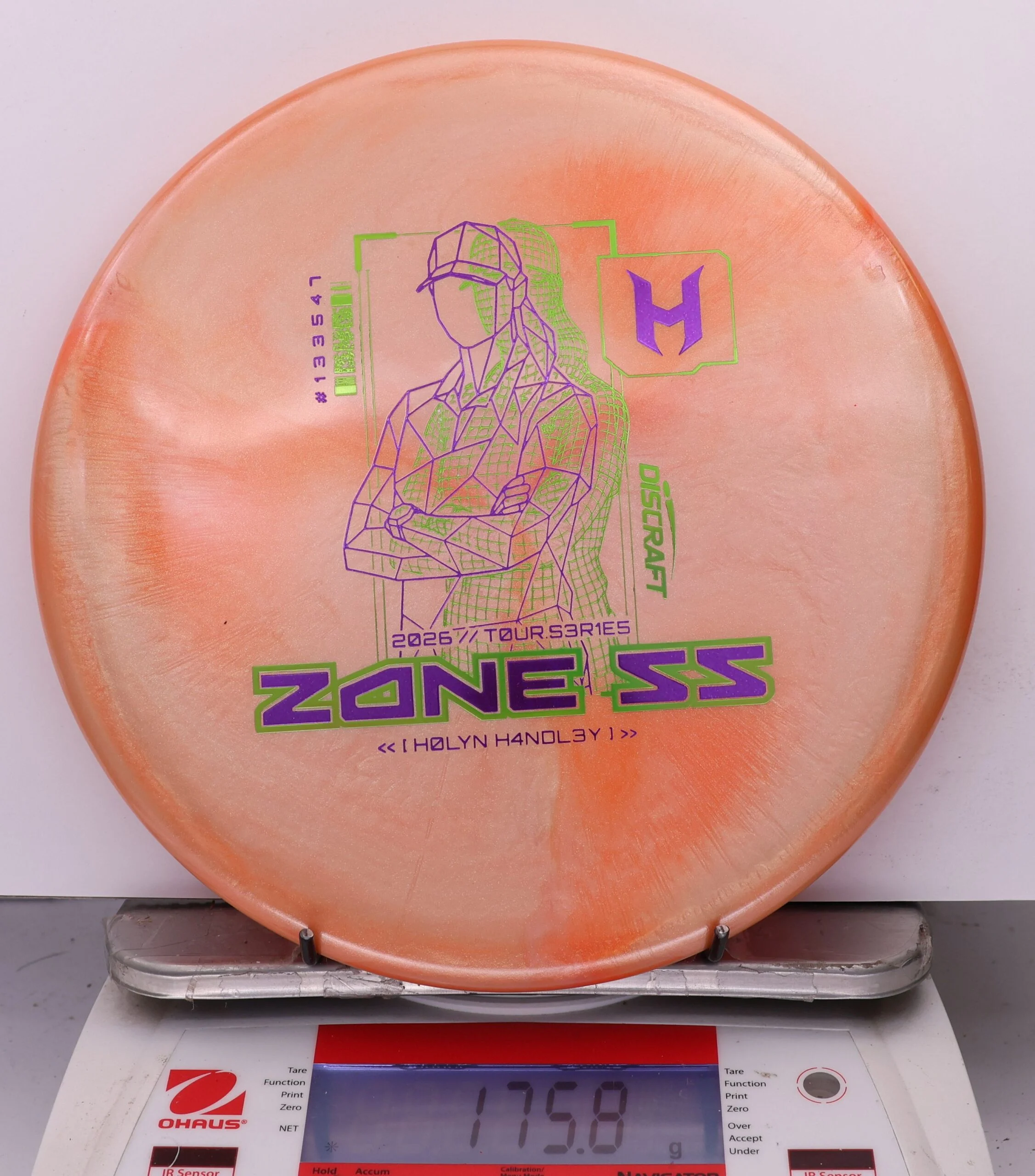 1012612 Big Z Titanium Zone SS, Holyn Handly 2026 Tour Series V2 - #14 LtOrange, 176