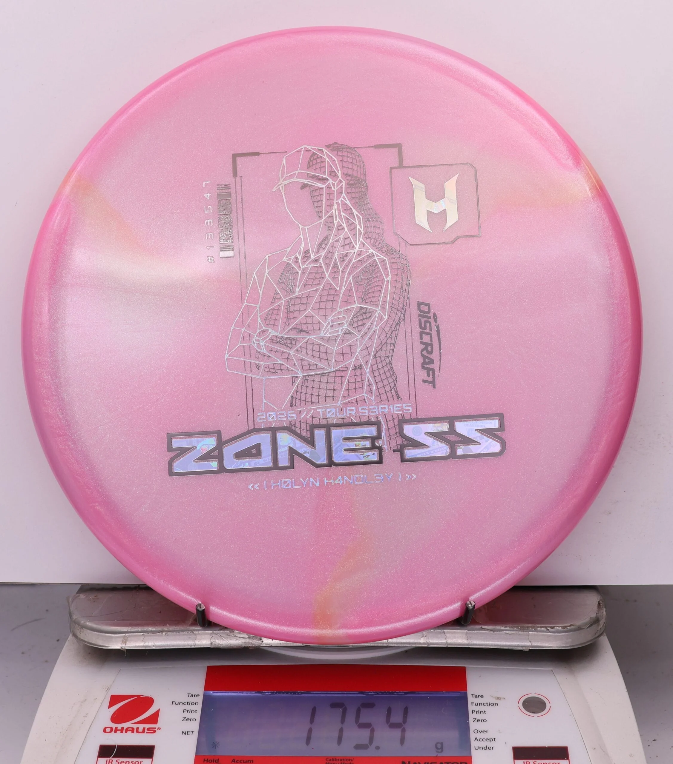 1012642 Big Z Titanium Zone SS, Holyn Handly 2026 Tour Series V2 - #20 Pink, 175