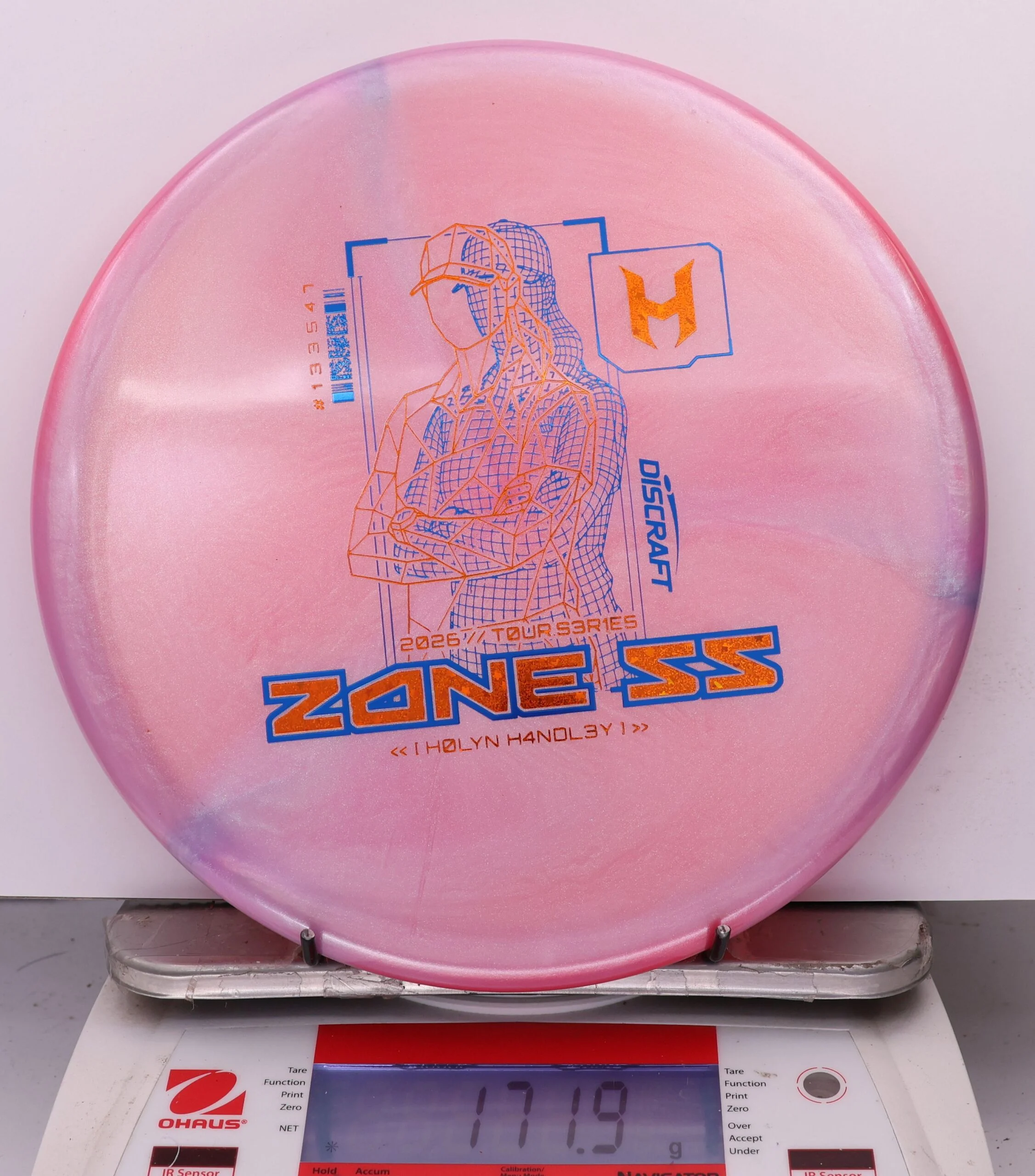 1012643 Big Z Titanium Zone SS, Holyn Handly 2026 Tour Series V2 - #21 Pink, 172