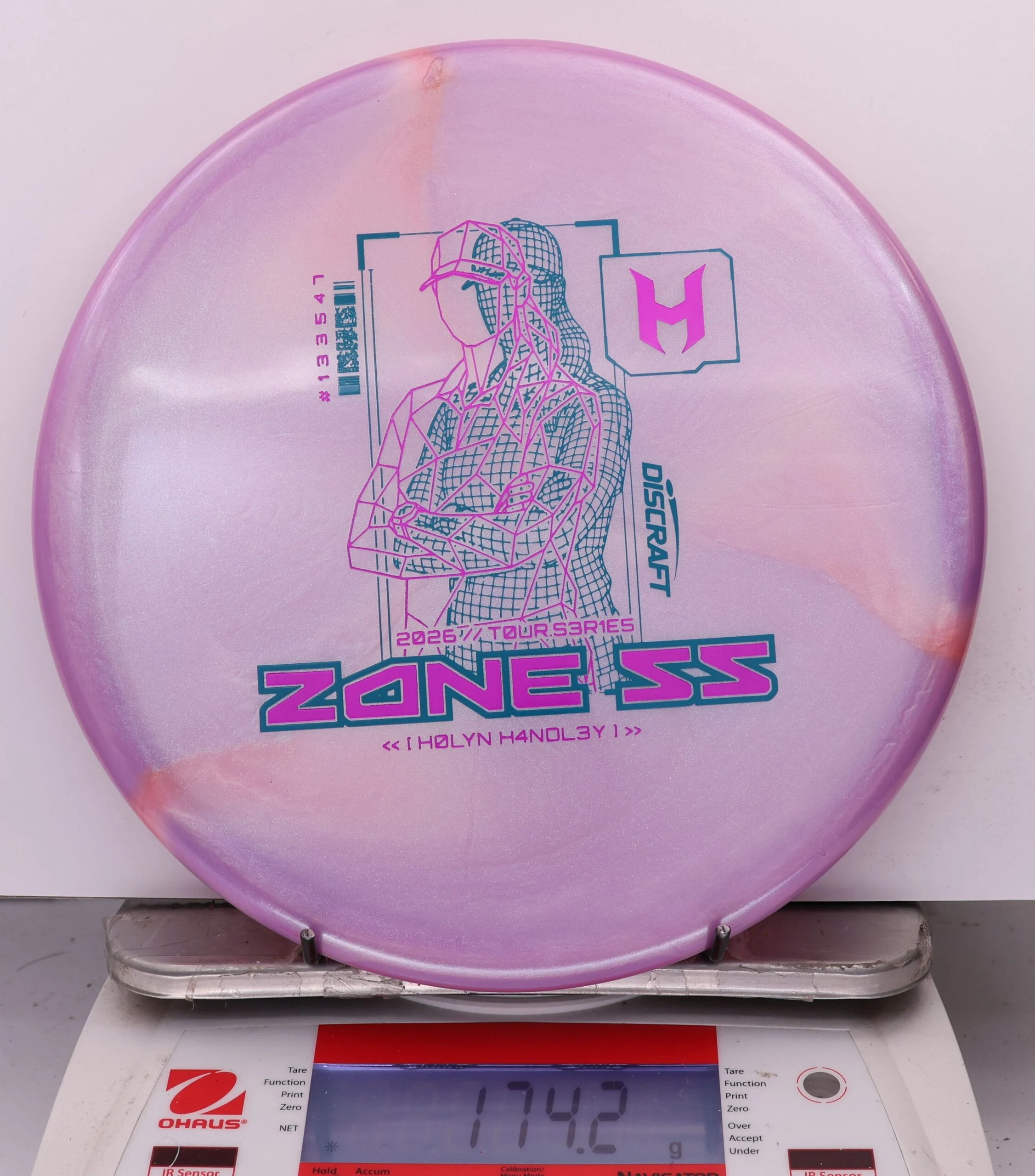 1012668 Big Z Titanium Zone SS, Holyn Handly 2026 Tour Series V2 - #22 Purple, 174
