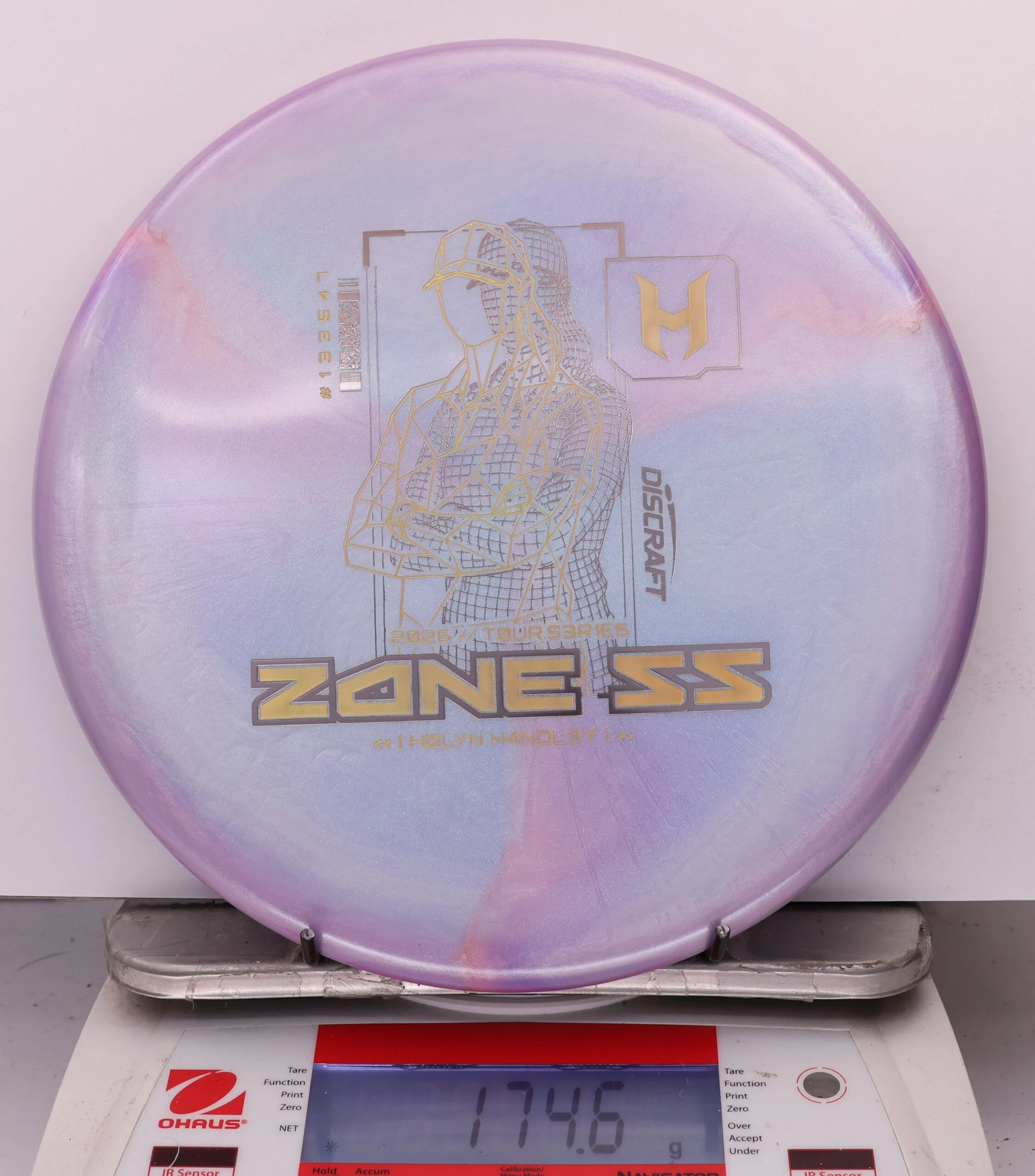 1012669 Big Z Titanium Zone SS, Holyn Handly 2026 Tour Series V2 - #23 LtBlurple, 175