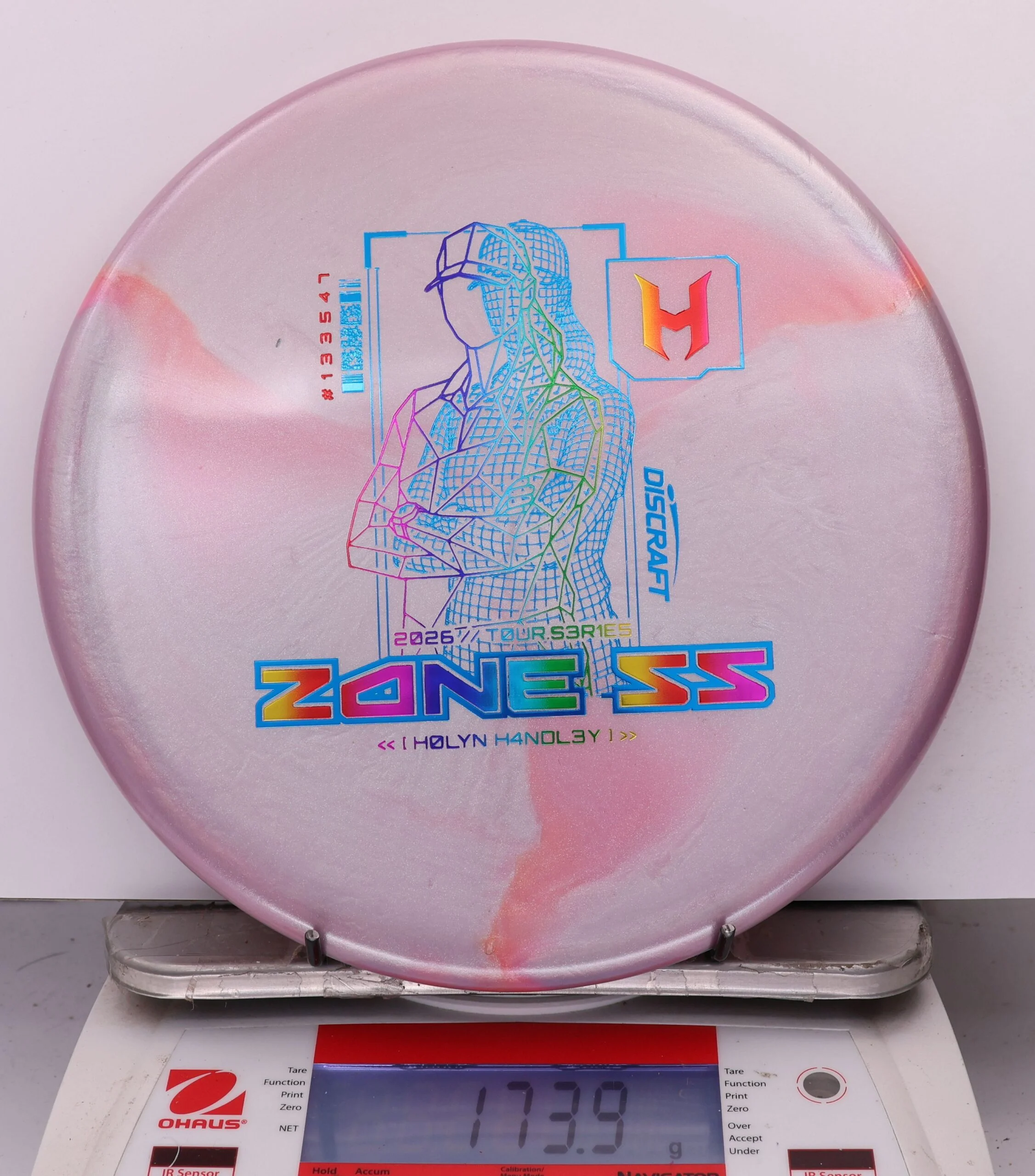 1012671 Big Z Titanium Zone SS, Holyn Handly 2026 Tour Series V2 - #25 LtPurpleOrange, 174