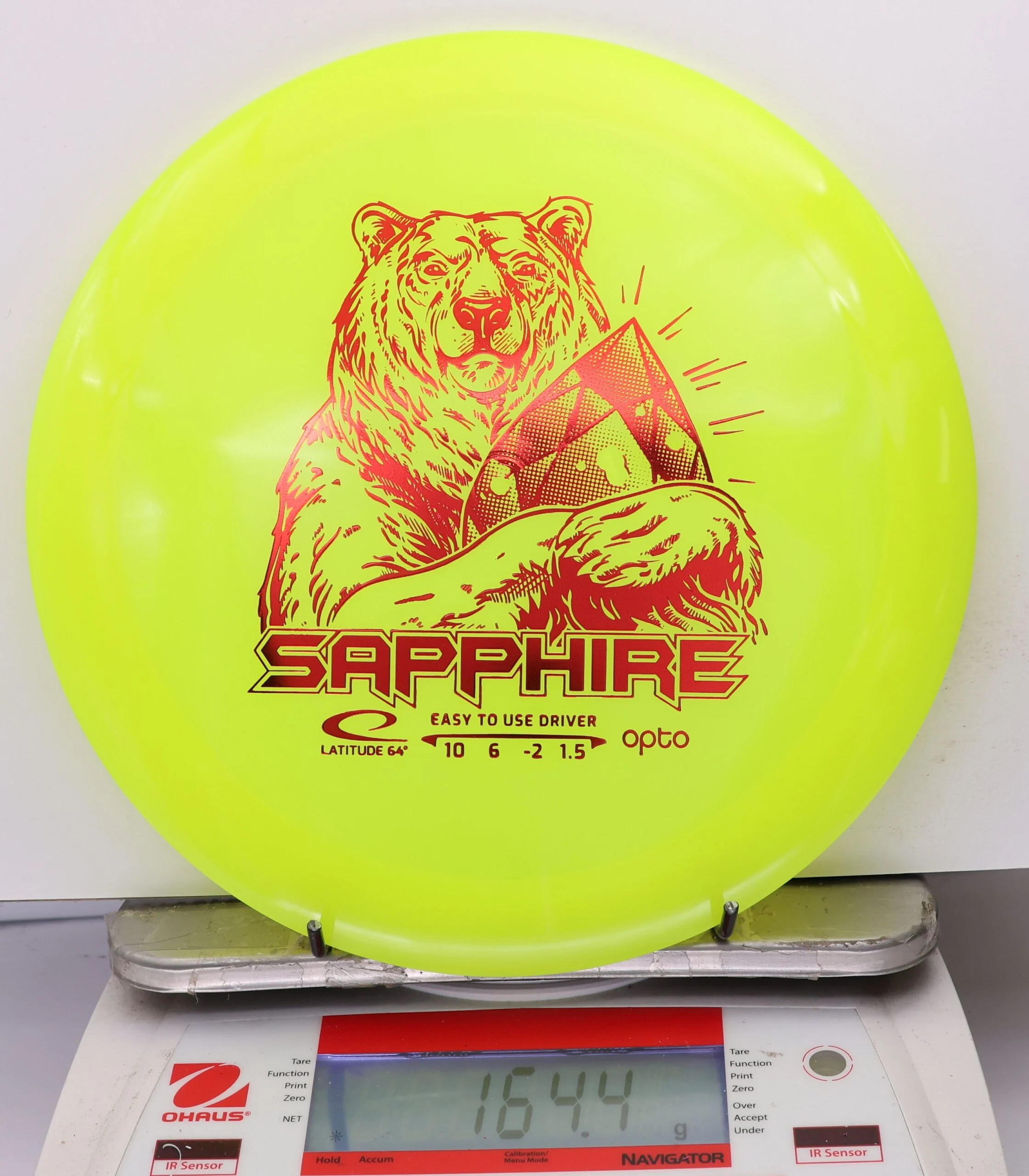 1013169 Opto Sapphire - #244 Yellow, 164