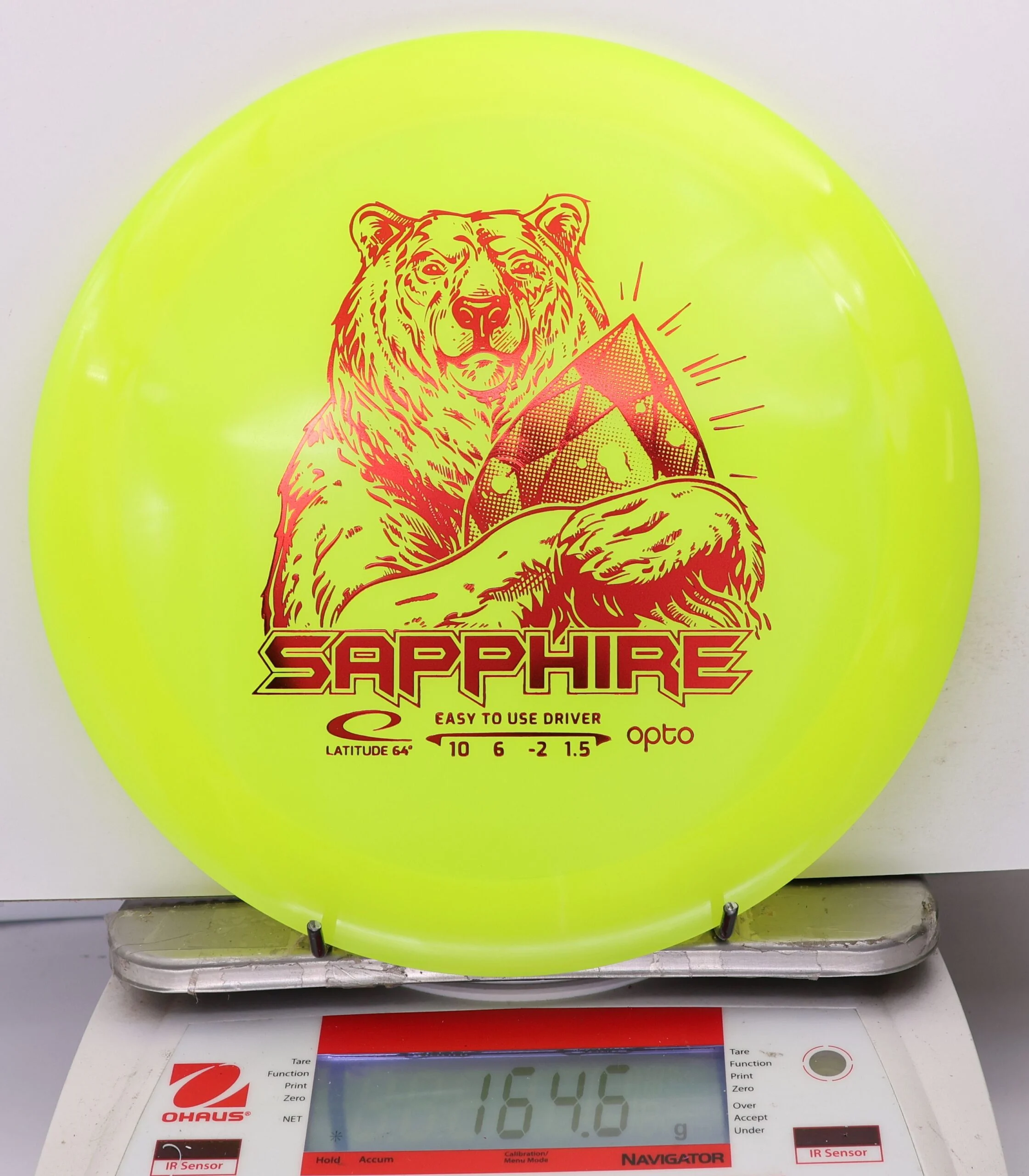1013170 Opto Sapphire - #245 Yellow, 165