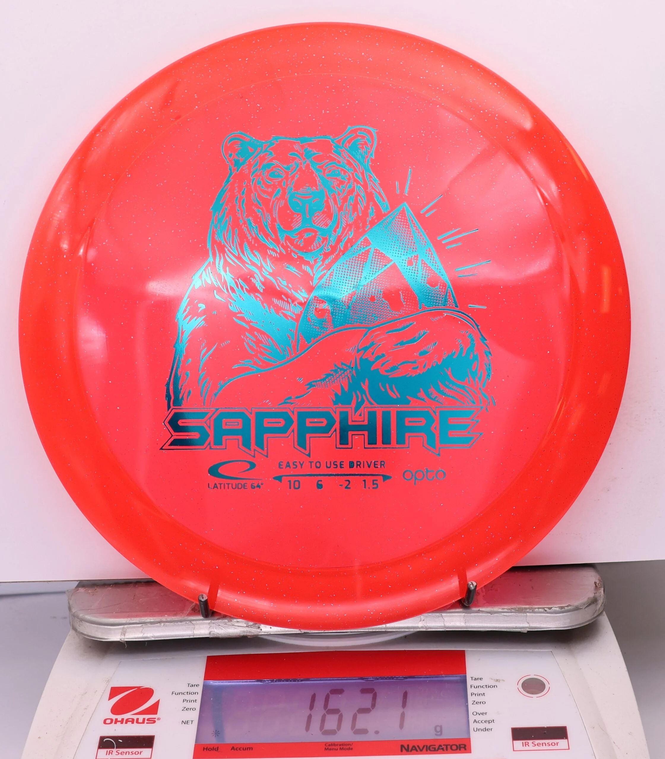 1013185 Opto Sapphire - #249 Red, 162