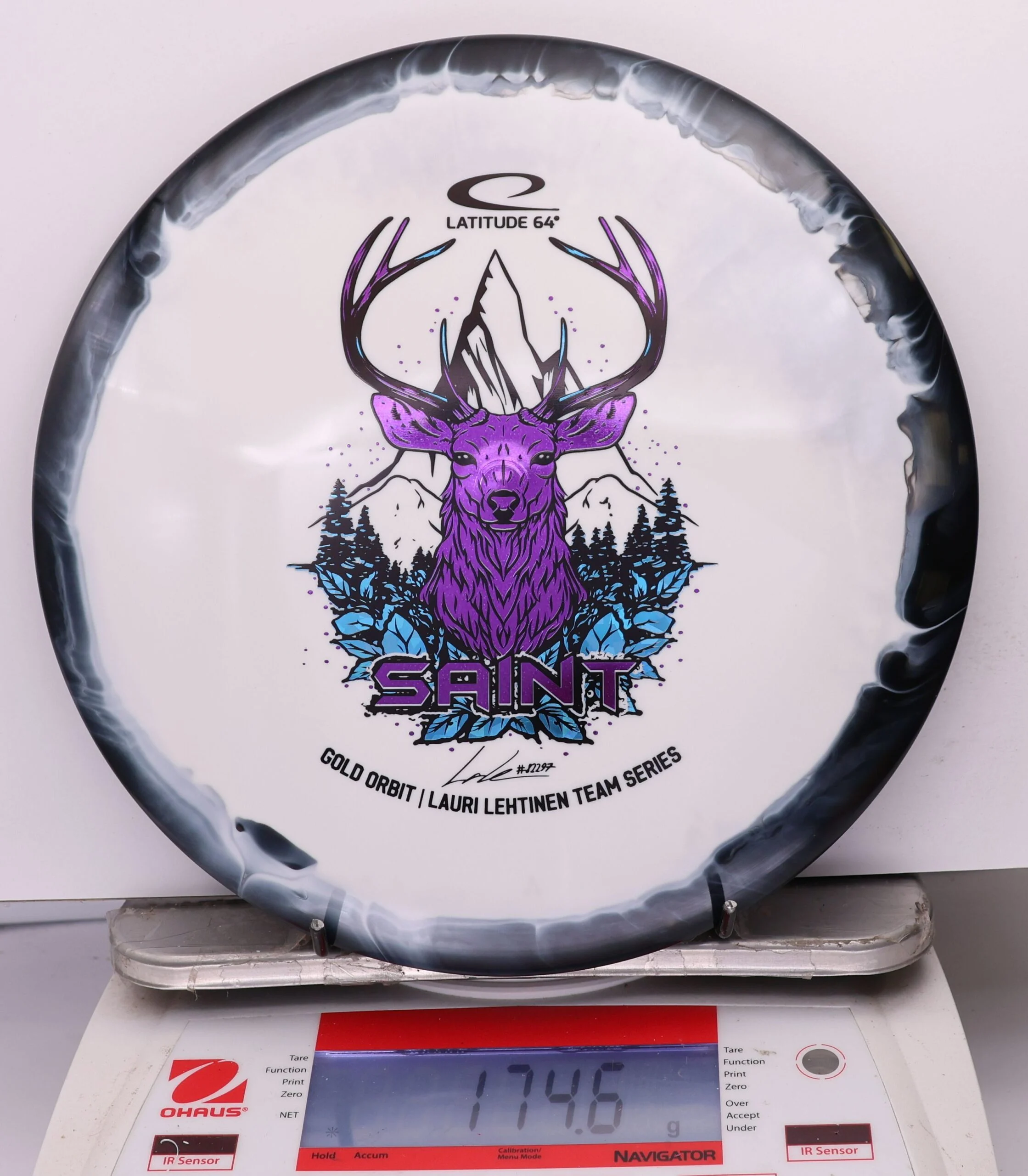 1014046 Gold Orbit Saint, Lauri Lehtinen 2026 Team Series - #237 Black-White, 175