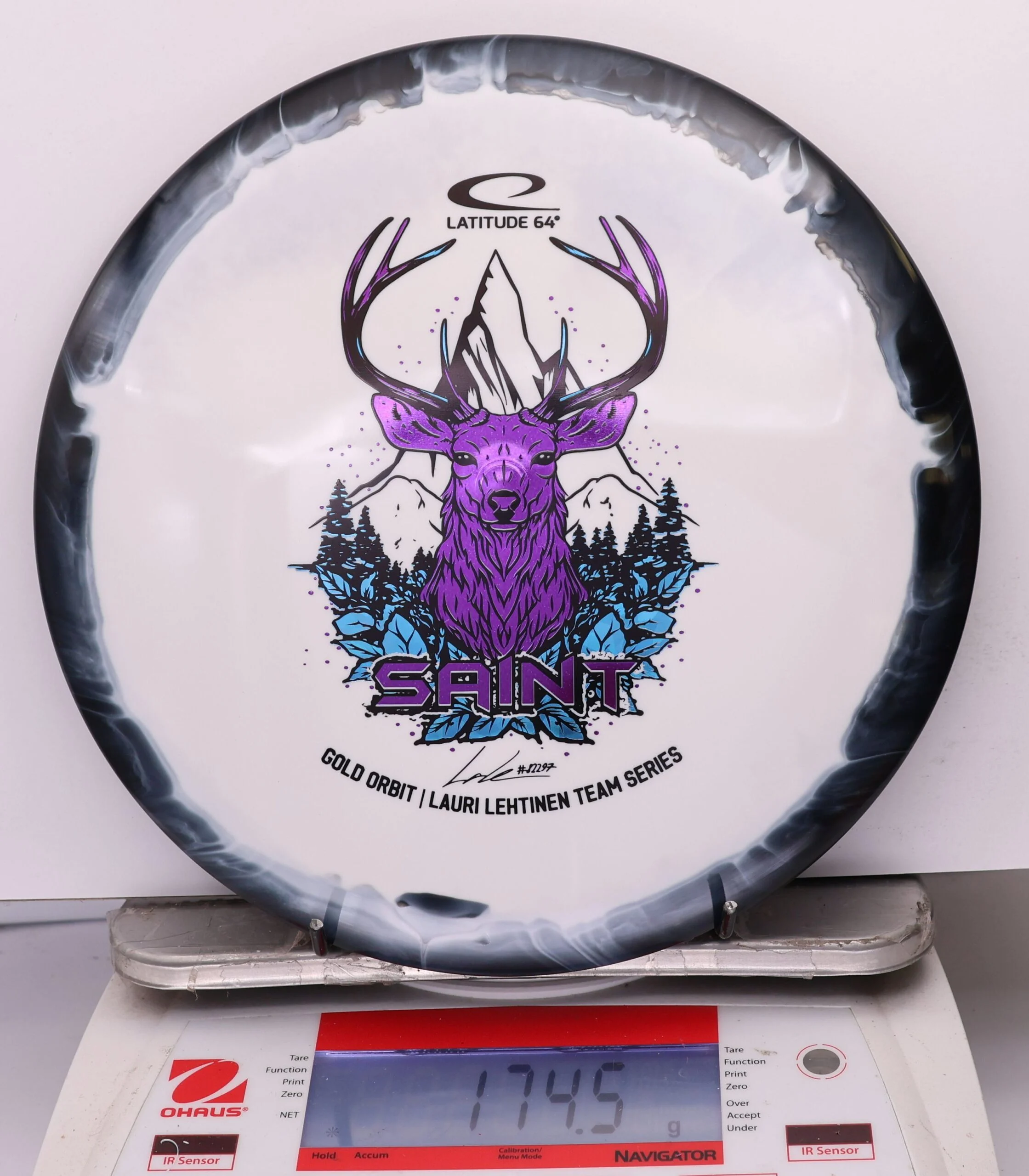1014047 Gold Orbit Saint, Lauri Lehtinen 2026 Team Series - #238 Black-White, 175