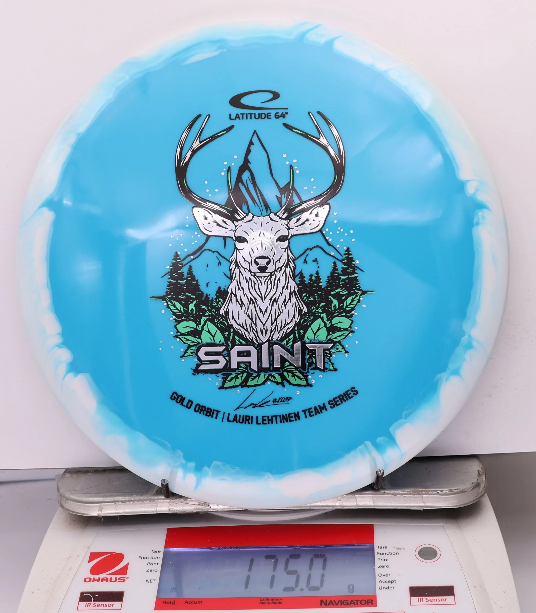 1014063 Gold Orbit Saint, Lauri Lehtinen 2026 Team Series - #242 White-Blue, 175