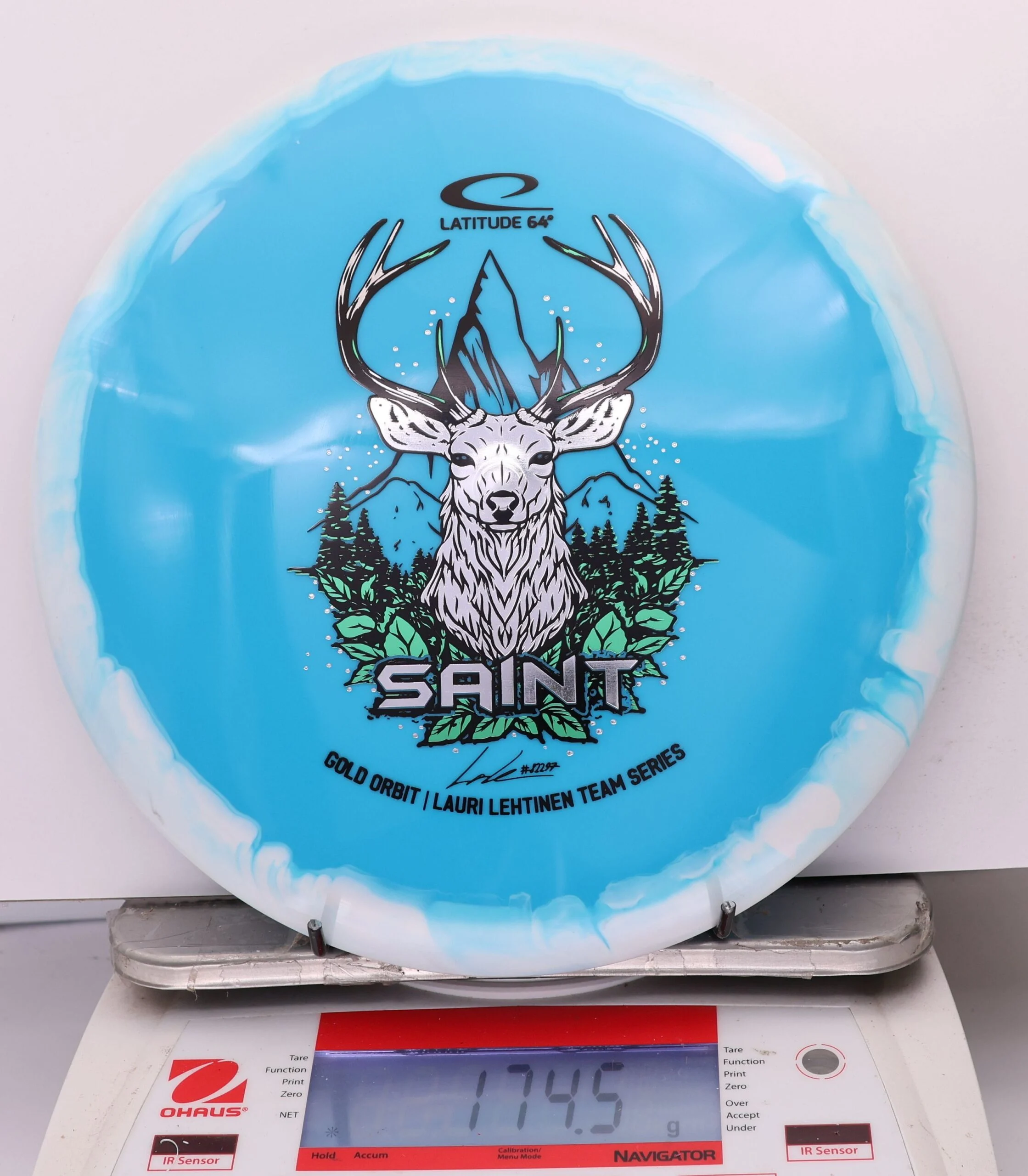 1014064 Gold Orbit Saint, Lauri Lehtinen 2026 Team Series - #243 White-Blue, 175