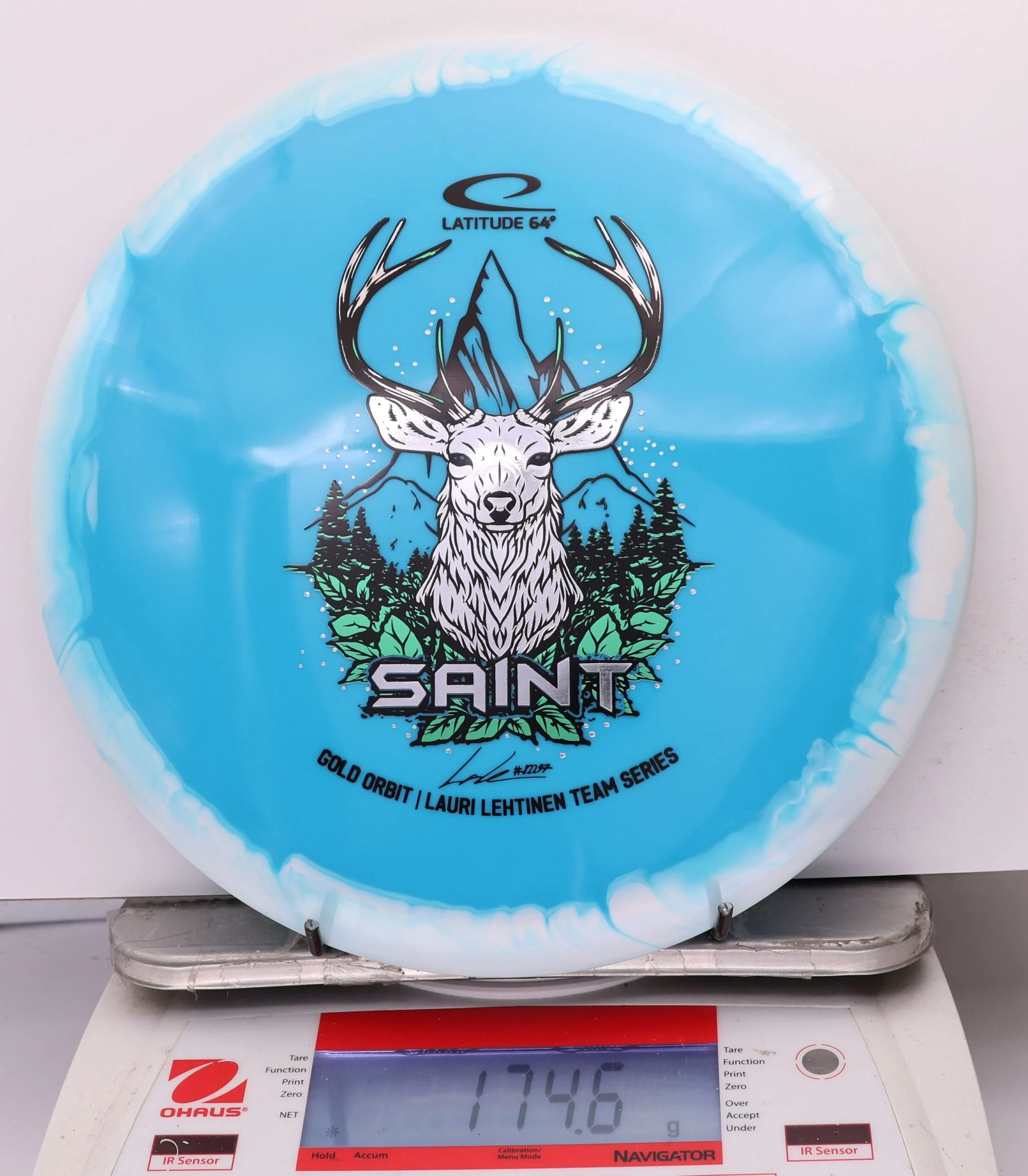 1014065 Gold Orbit Saint, Lauri Lehtinen 2026 Team Series - #244 White-Blue, 175