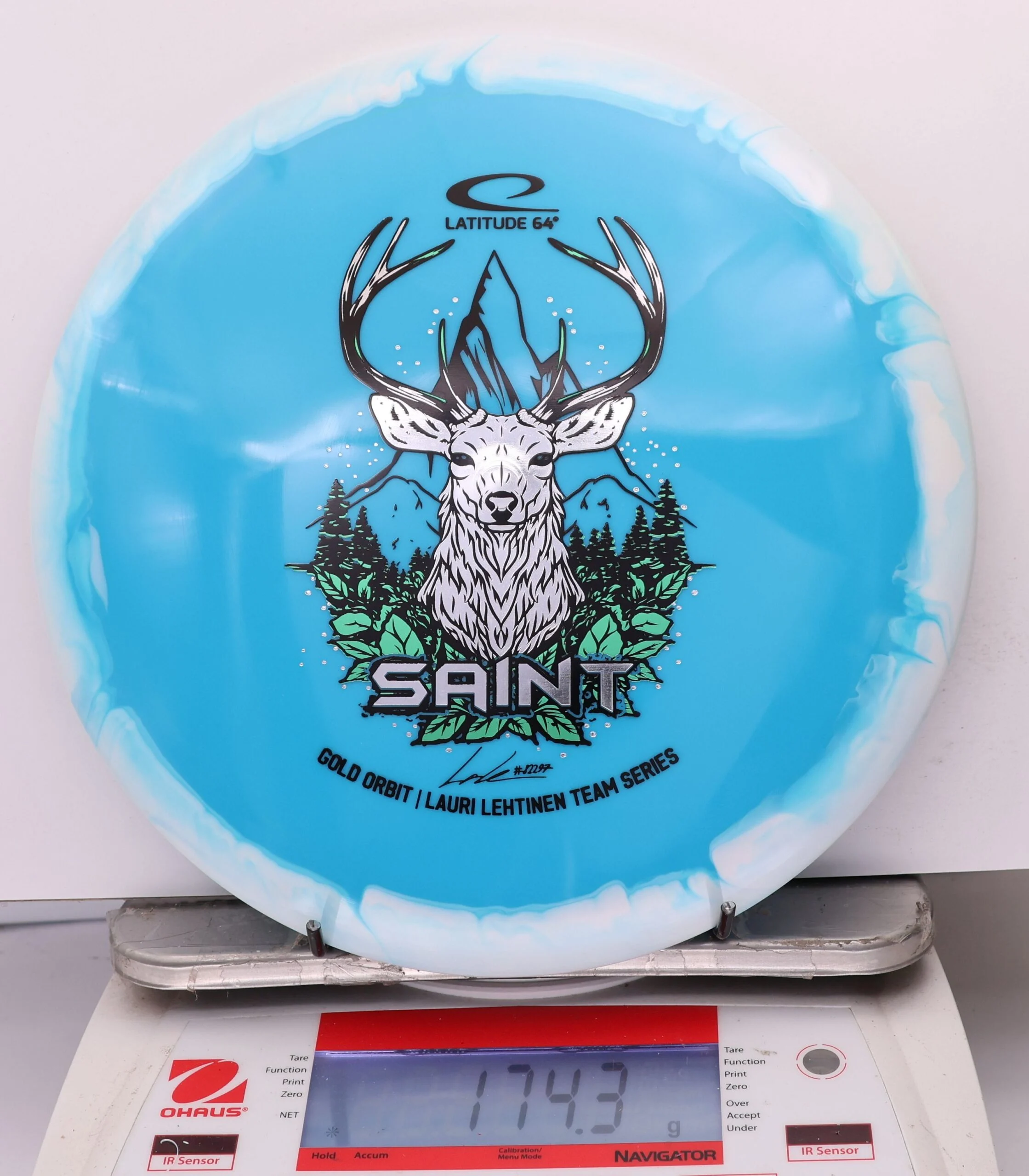 1014066 Gold Orbit Saint, Lauri Lehtinen 2026 Team Series - #245 White-Blue, 174