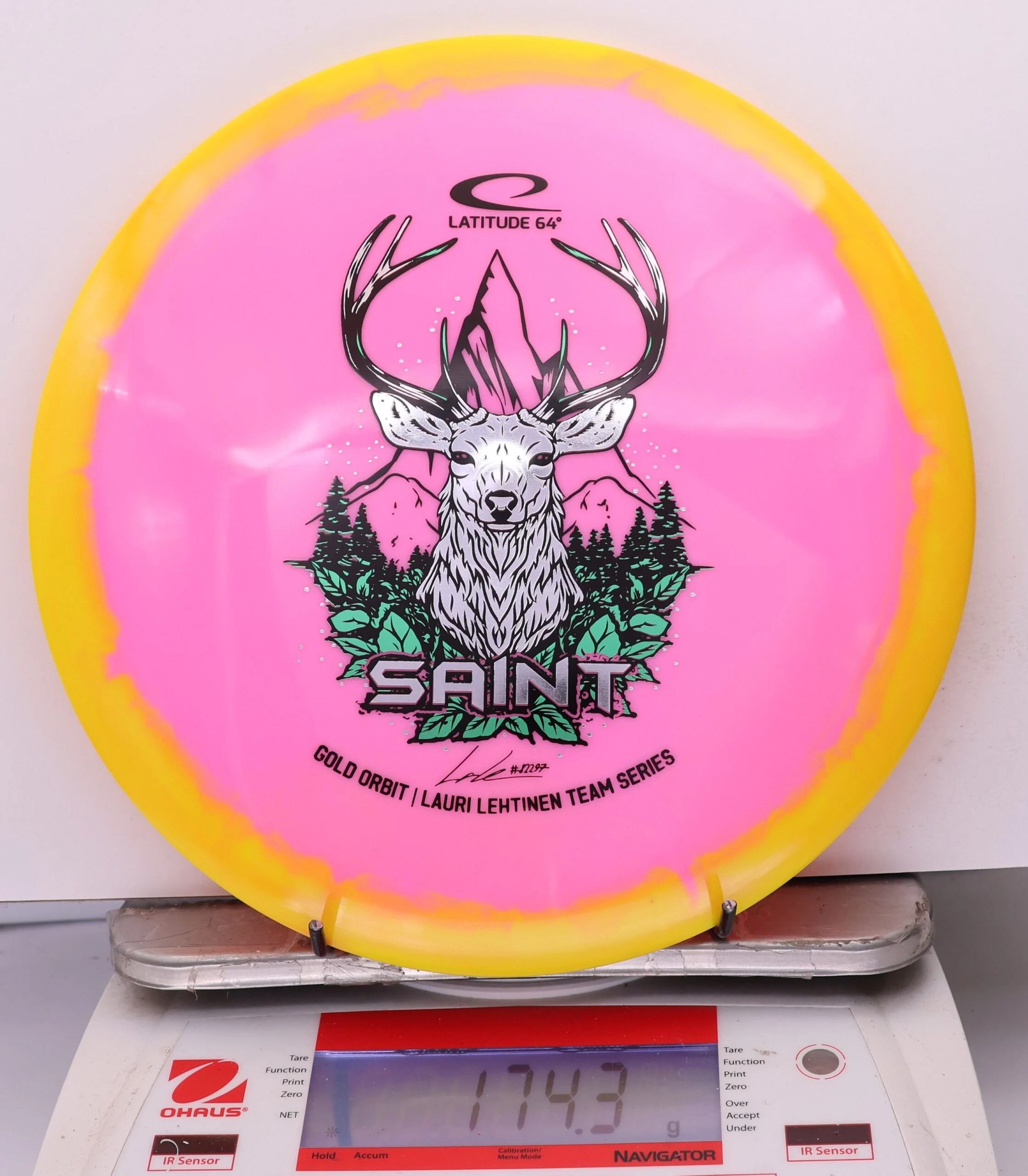 1014079 Gold Orbit Saint, Lauri Lehtinen 2026 Team Series - #246 Yellow-Pink, 174