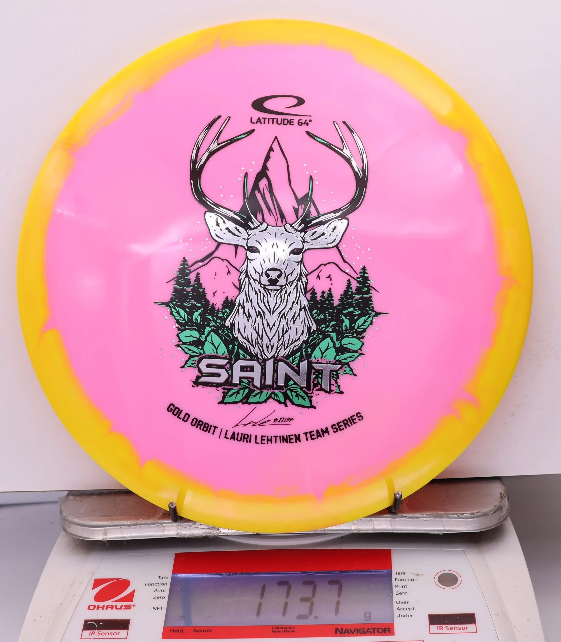 1014082 Gold Orbit Saint, Lauri Lehtinen 2026 Team Series - #249 Yellow-Pink, 174