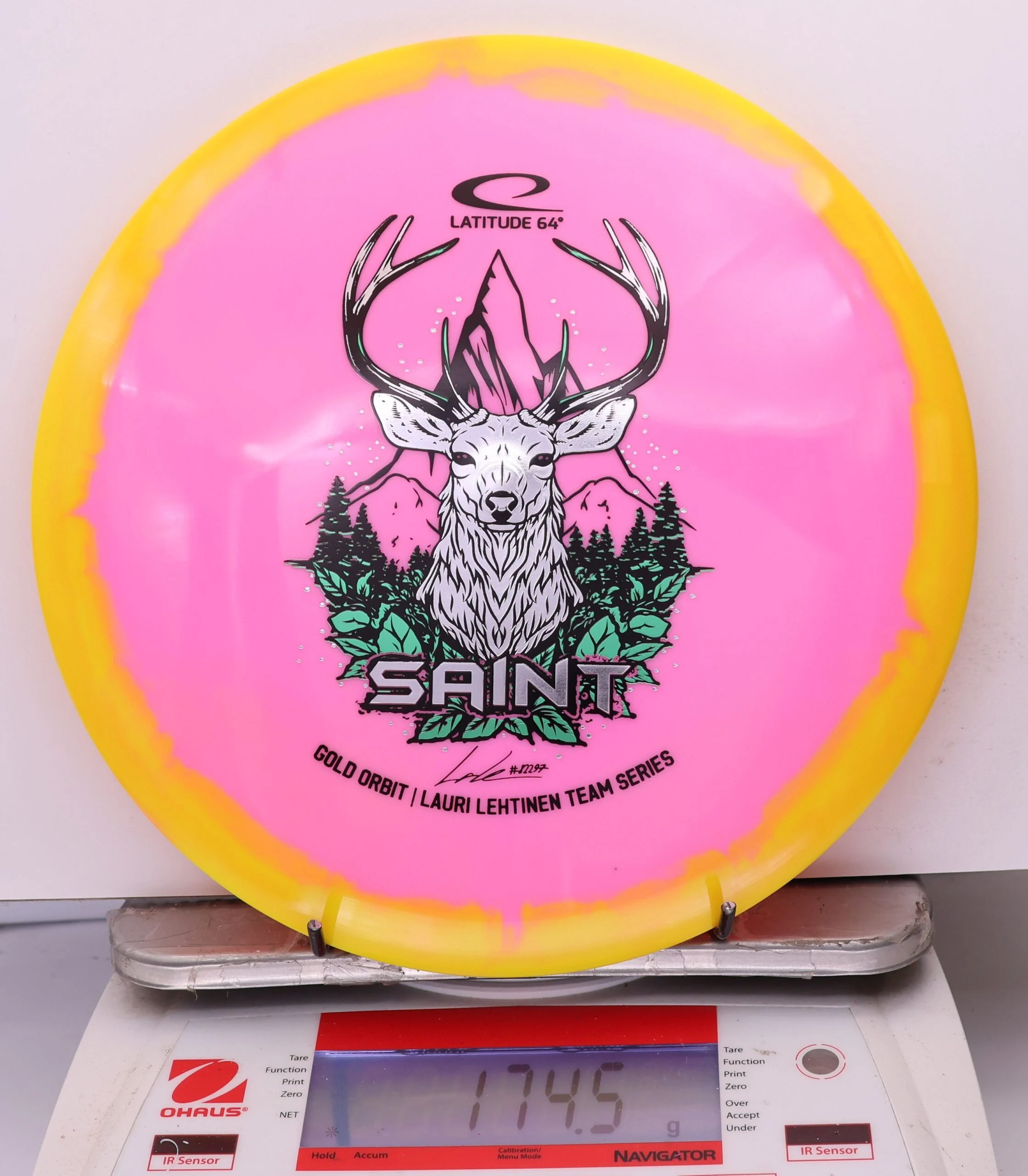 1014083 Gold Orbit Saint, Lauri Lehtinen 2026 Team Series - #250 Yellow-Pink, 175