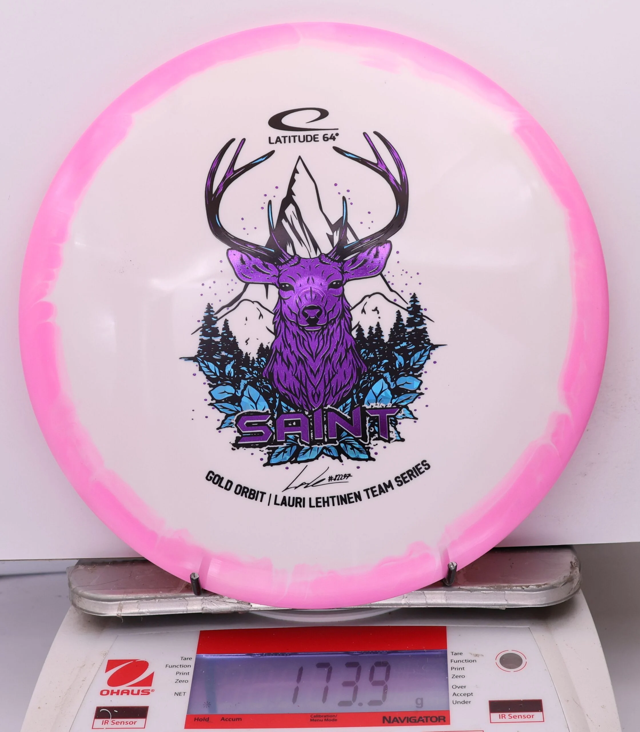 1014097 Gold Orbit Saint, Lauri Lehtinen 2026 Team Series - #252 Pink-White, 174