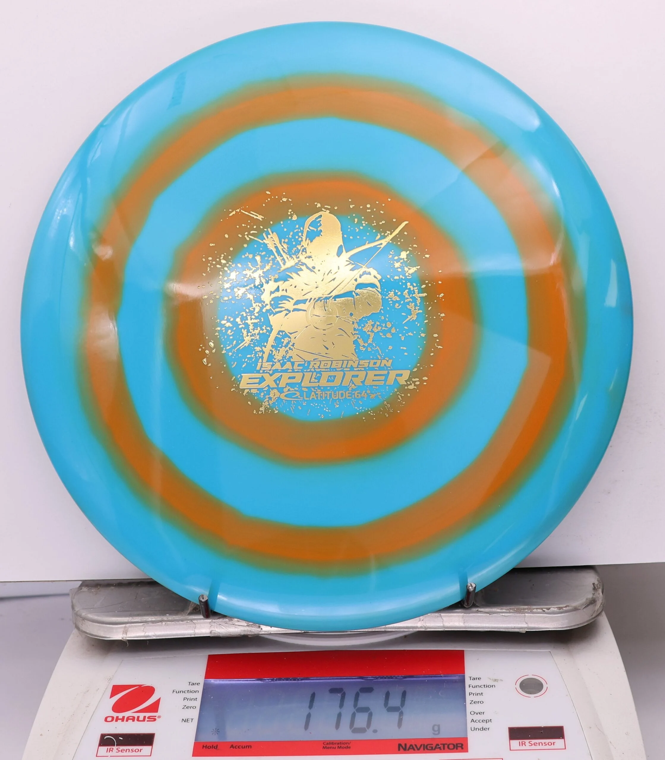 1014589 Gold Bullseye Explorer, Isaac Robinson 2025 Team Series - #241 TealOrange, 176
