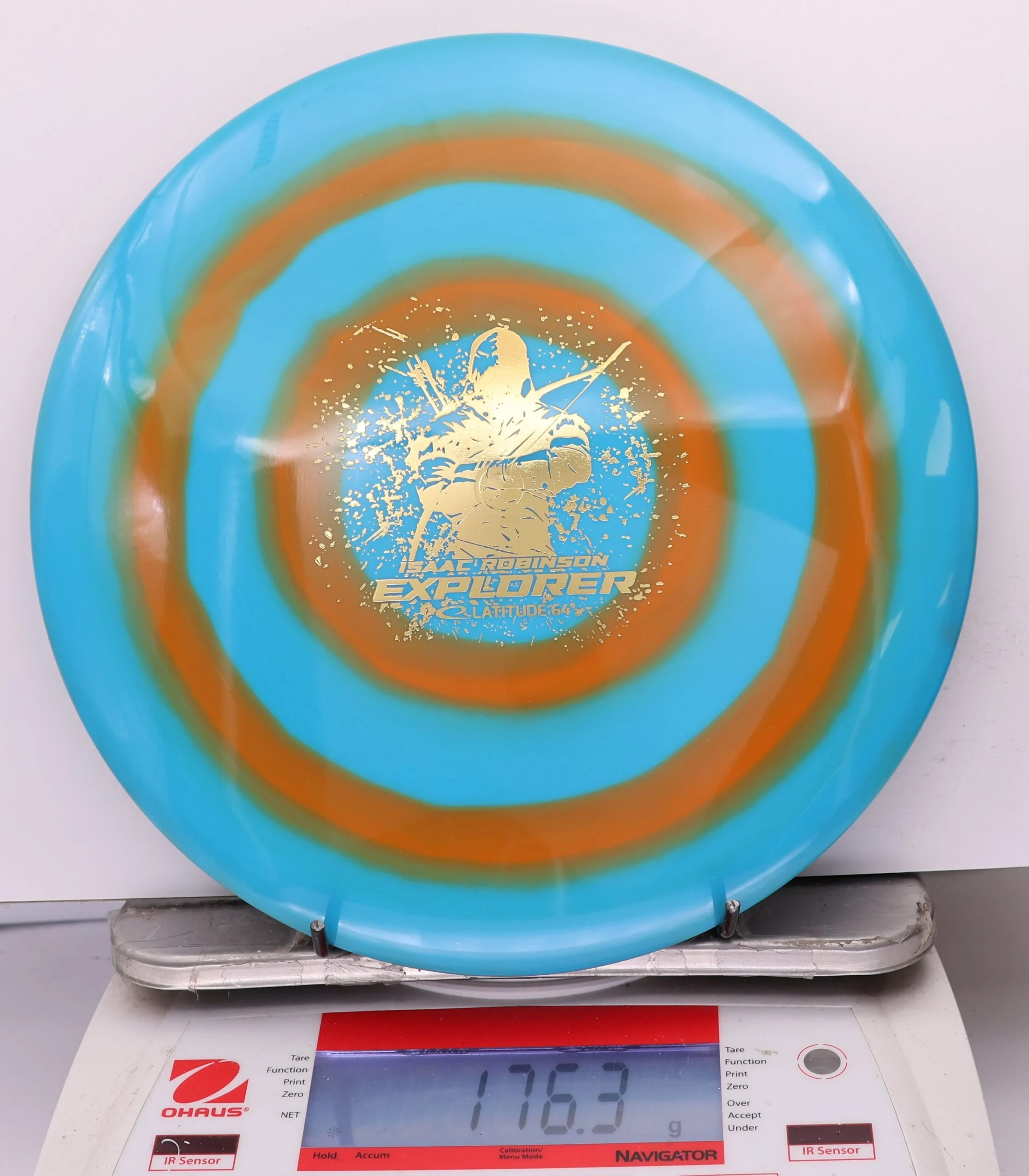 1014590 Gold Bullseye Explorer, Isaac Robinson 2025 Team Series - #242 TealOrange, 176